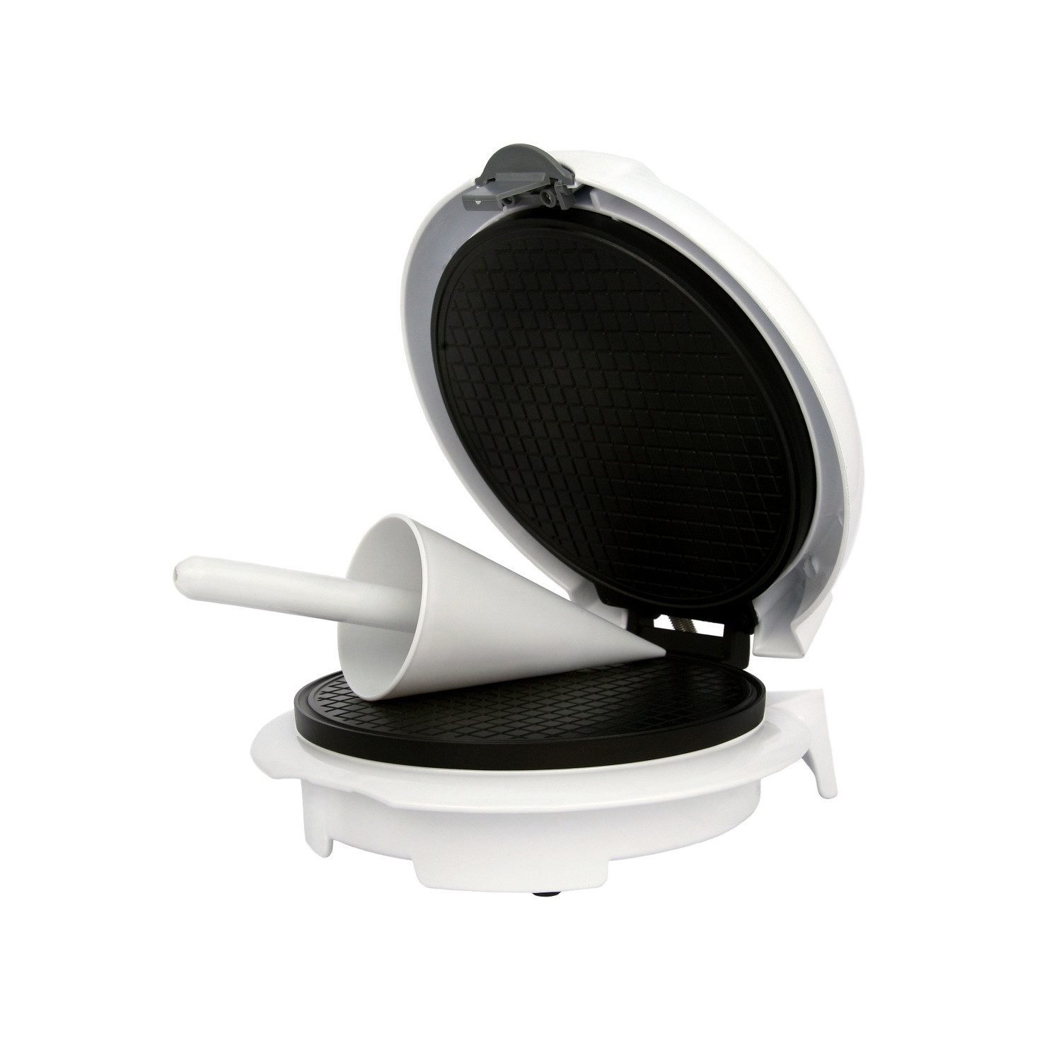 Adler Вафельницы AD 3075 1500 W - Für Waffeltüten & Hörnchen, Antihaftbeschichtung, 1500 W, Ideal für Waffeltüten, Röhrchen & Becher