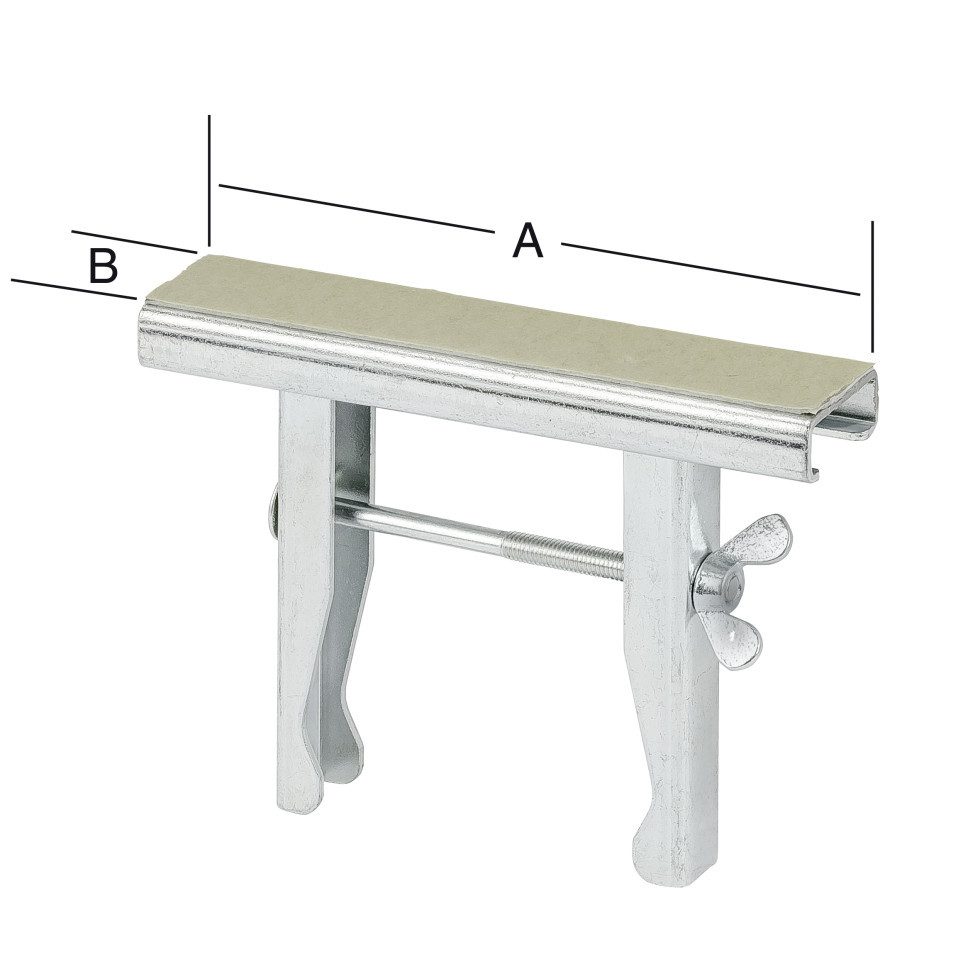 Vormann Heizkörper Vormann Heizkörper-Konsolen weiß 15 x 3.2 cm