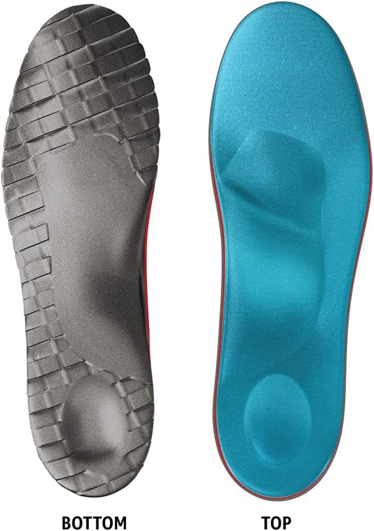 RefinedFlare Einlegesohlen Fußeinlagen – erfrischend und atmungsaktiv, Einlegesohlen für Korrekte Fußhaltung