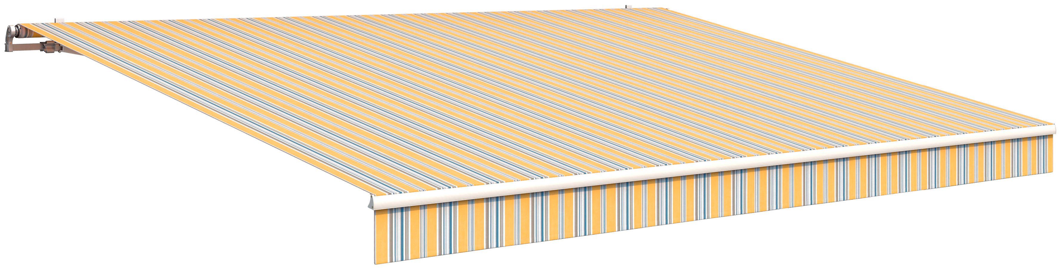 Wismar Gelenkarmmarkise Breite 450 cm, in versch. Ausfällen und Dessins