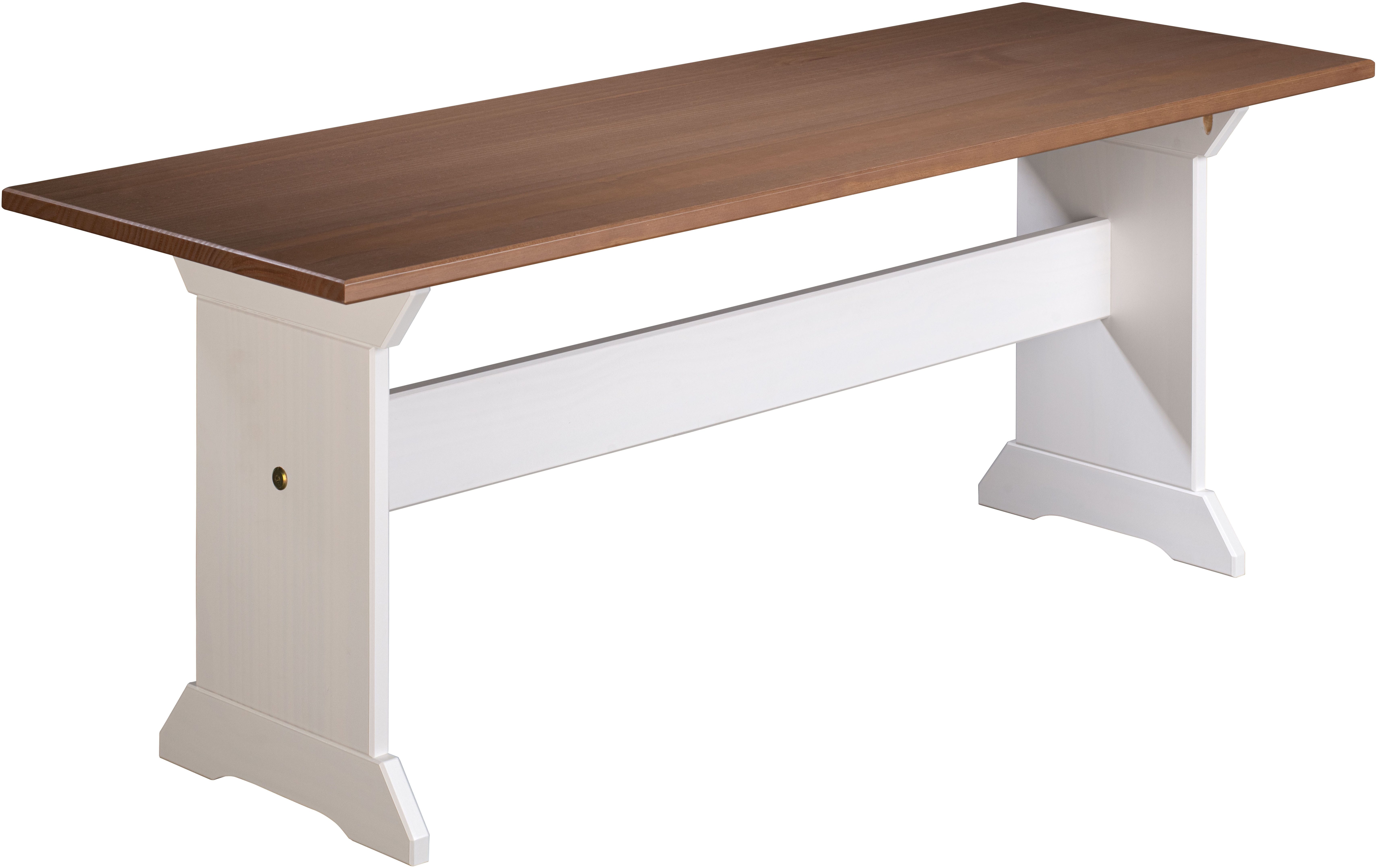 Inter Link Sitzbank Westerland (1-St), Kiefer Massiv, Landhaus, BxTxH: ca. 110 x 37 x 45 cm