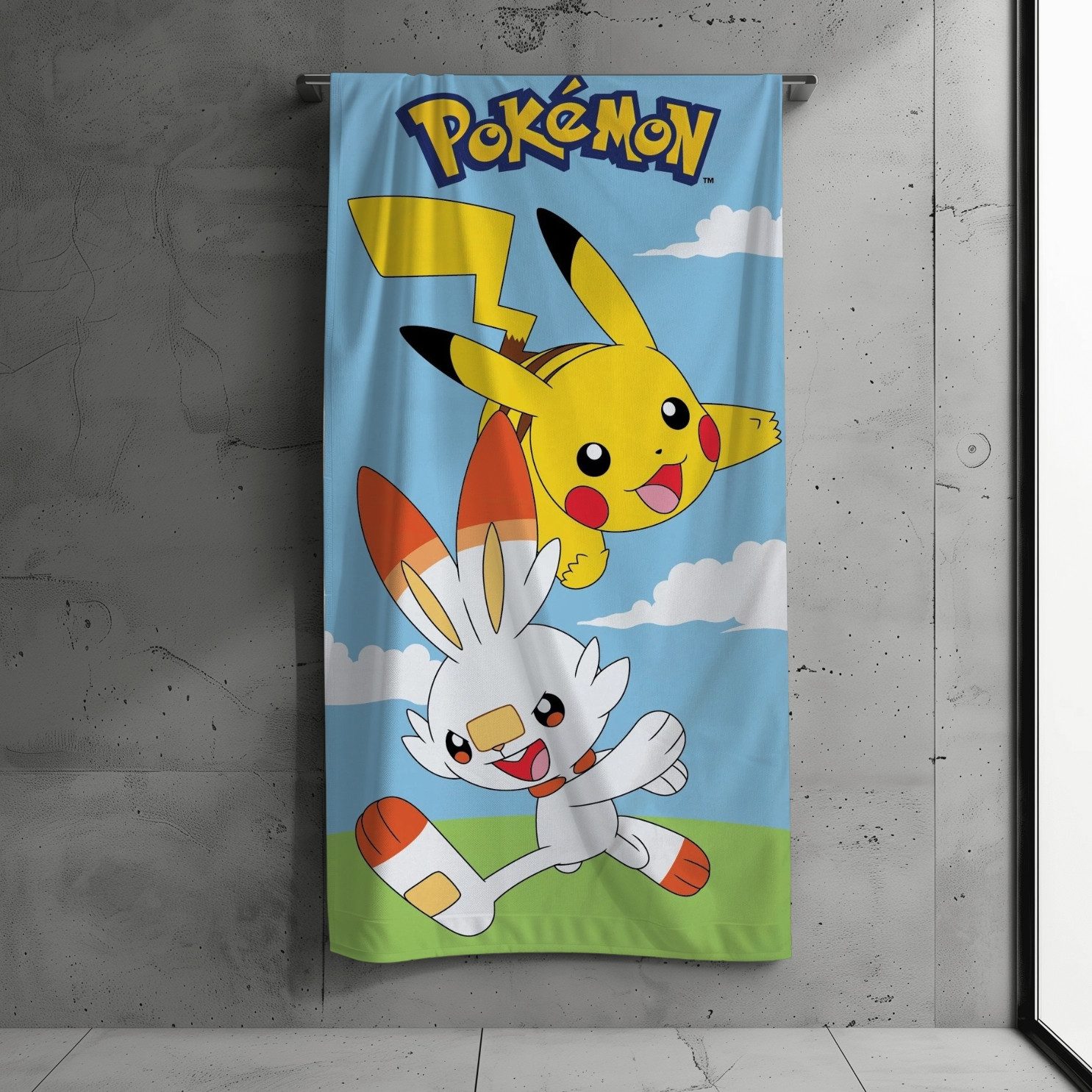 POKÉMON Strandtücher Pokémon Strandtuch, 100% Baumwolle, 140 x 70 cm günstig online kaufen