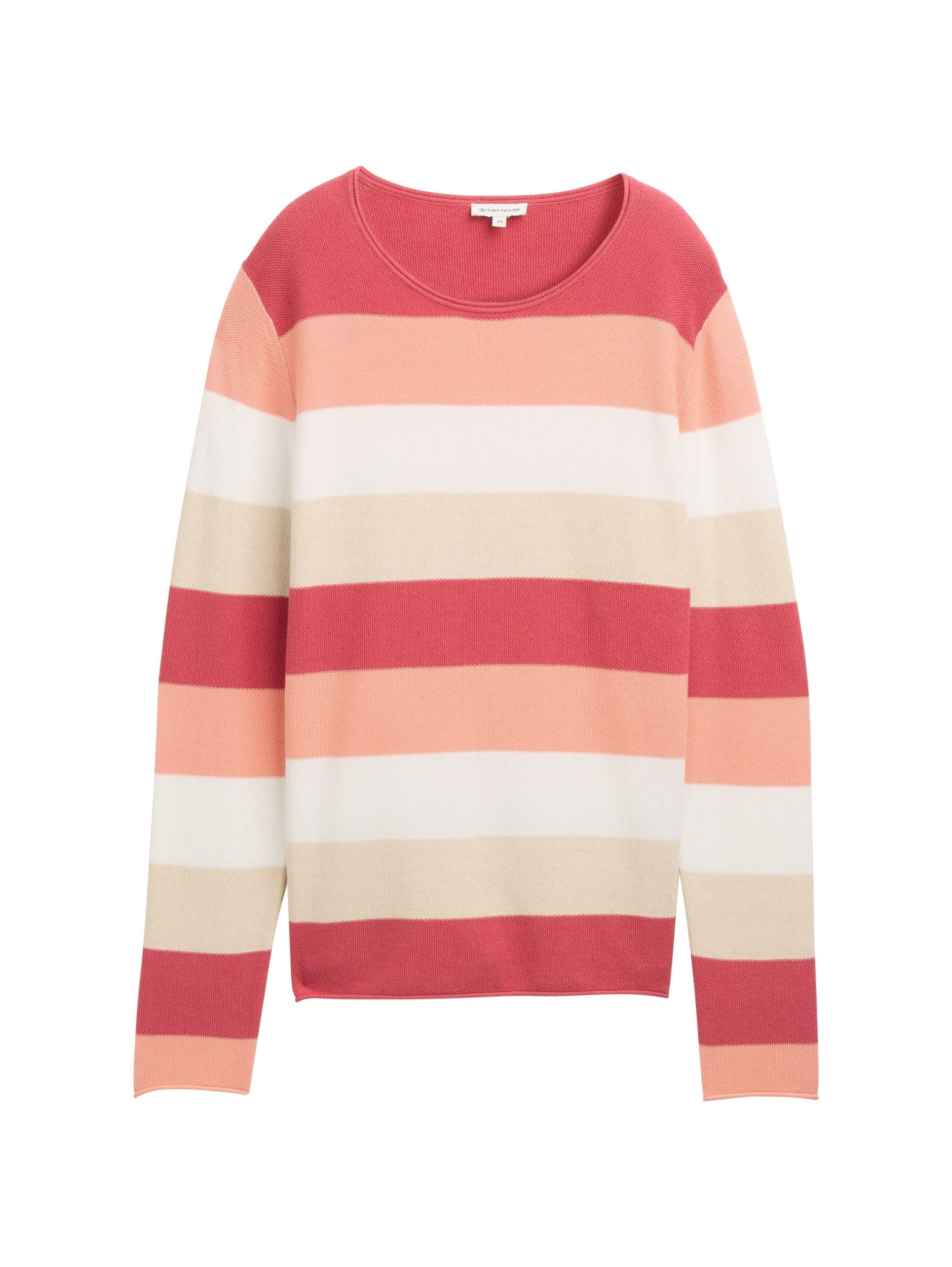 TOM TAILOR Denim Longpullover Knit structured günstig online kaufen