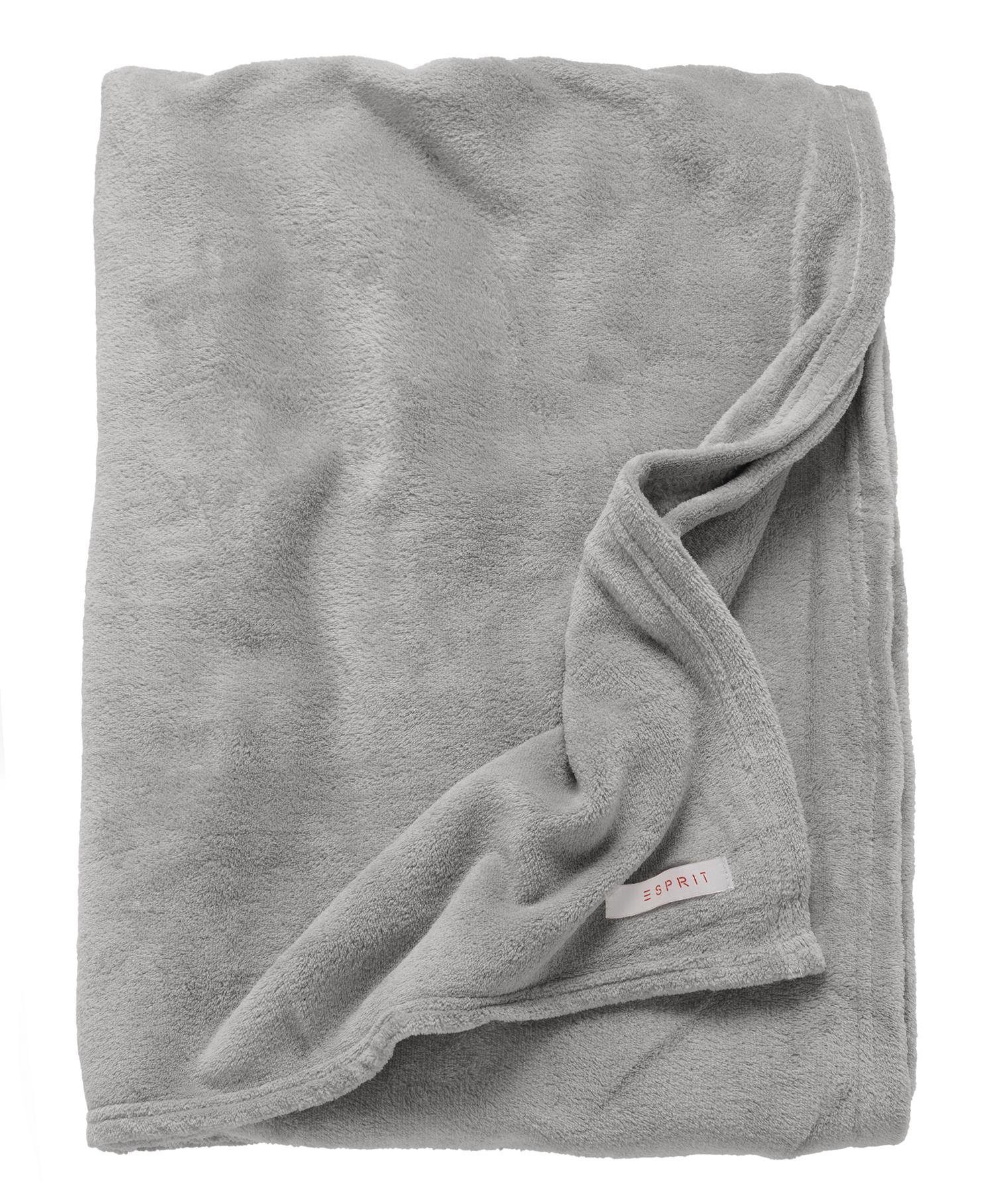 Wohndecke ESPRIT Wohndecke Kuscheldecke Blanket Super Soft Mellows, Esprit, weiches Fleece, wärmende Eigenschaften