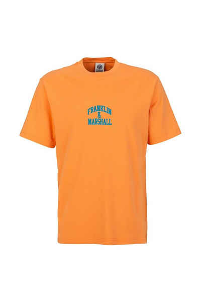 Franklin & Marshall T-Shirt »T-Shirt mit Logoprint« aus reiner Baumwolle