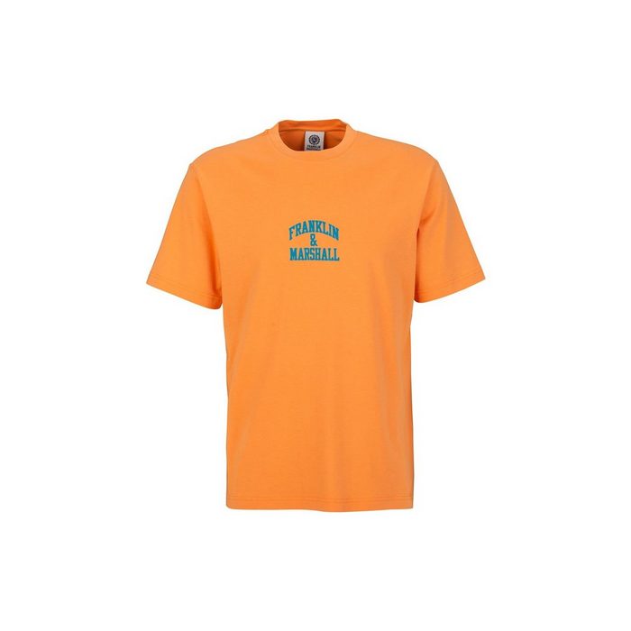 Franklin & Marshall T-Shirt T-Shirt mit Logoprint aus reiner Baumwolle