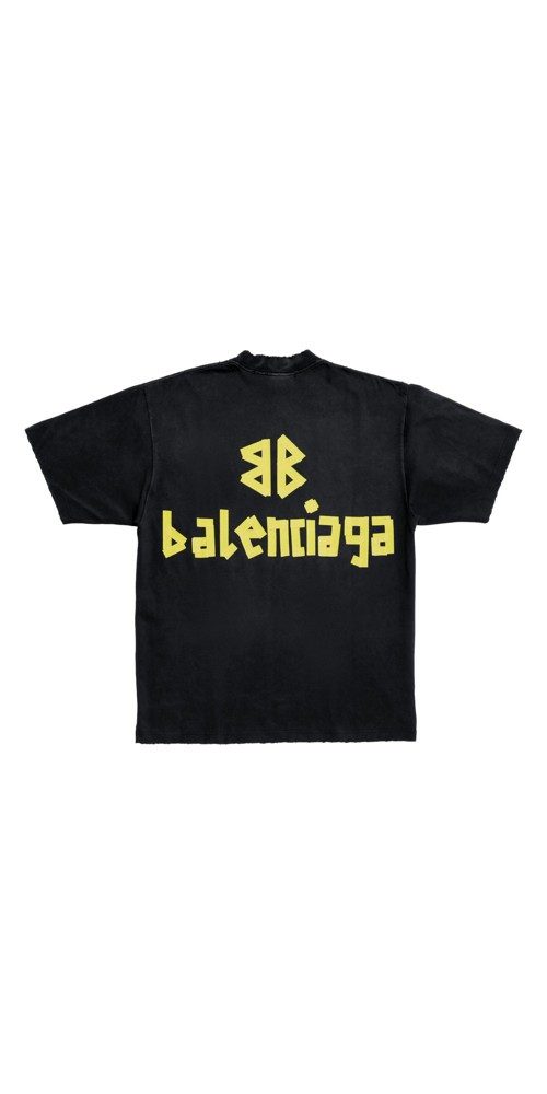 Balenciaga Print-Shirt Balenciaga Tape Optik T-Shirt günstig online kaufen