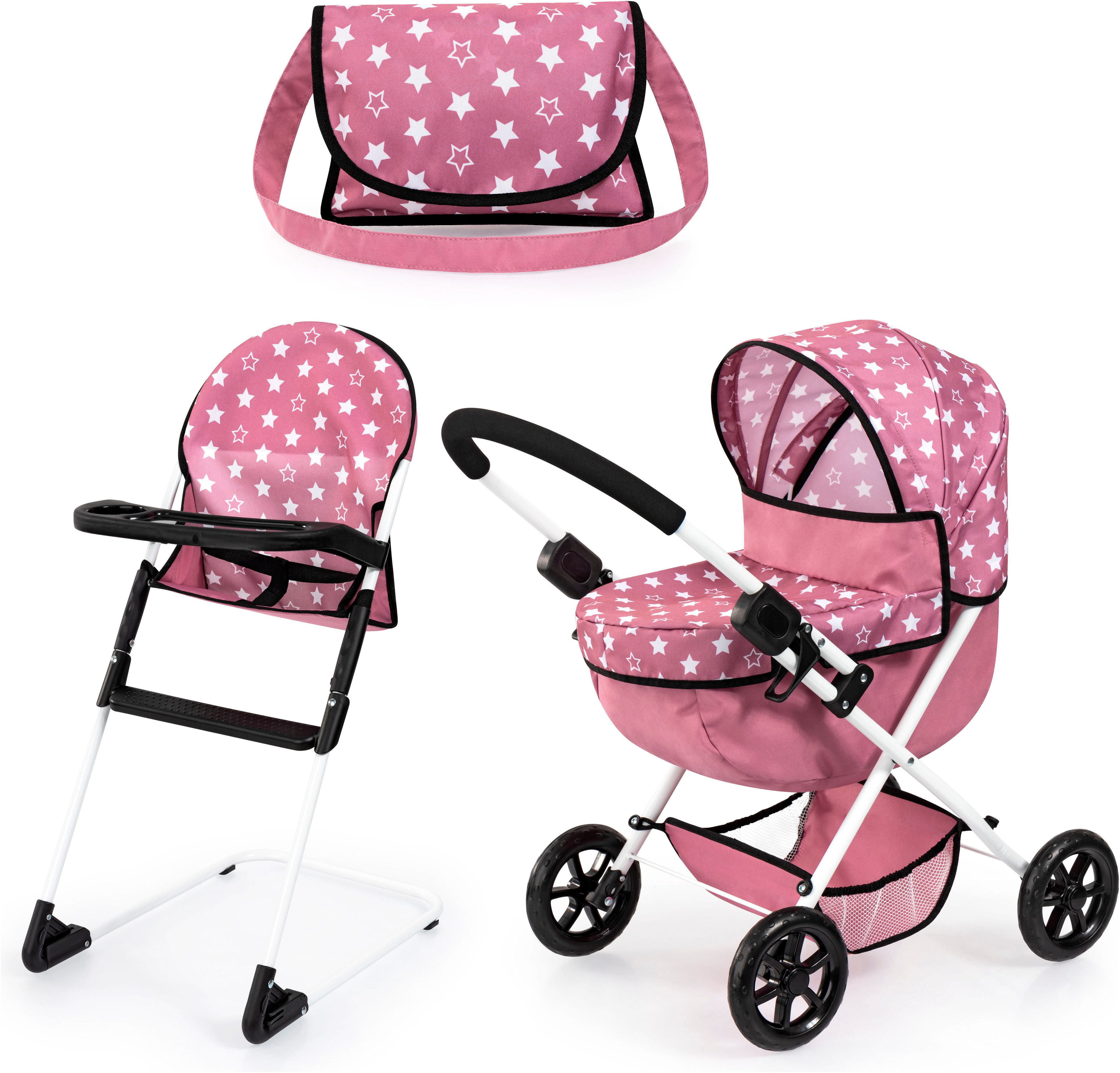 Bayer Puppenwagen Cosy Set, altrosa, mit günstig online kaufen