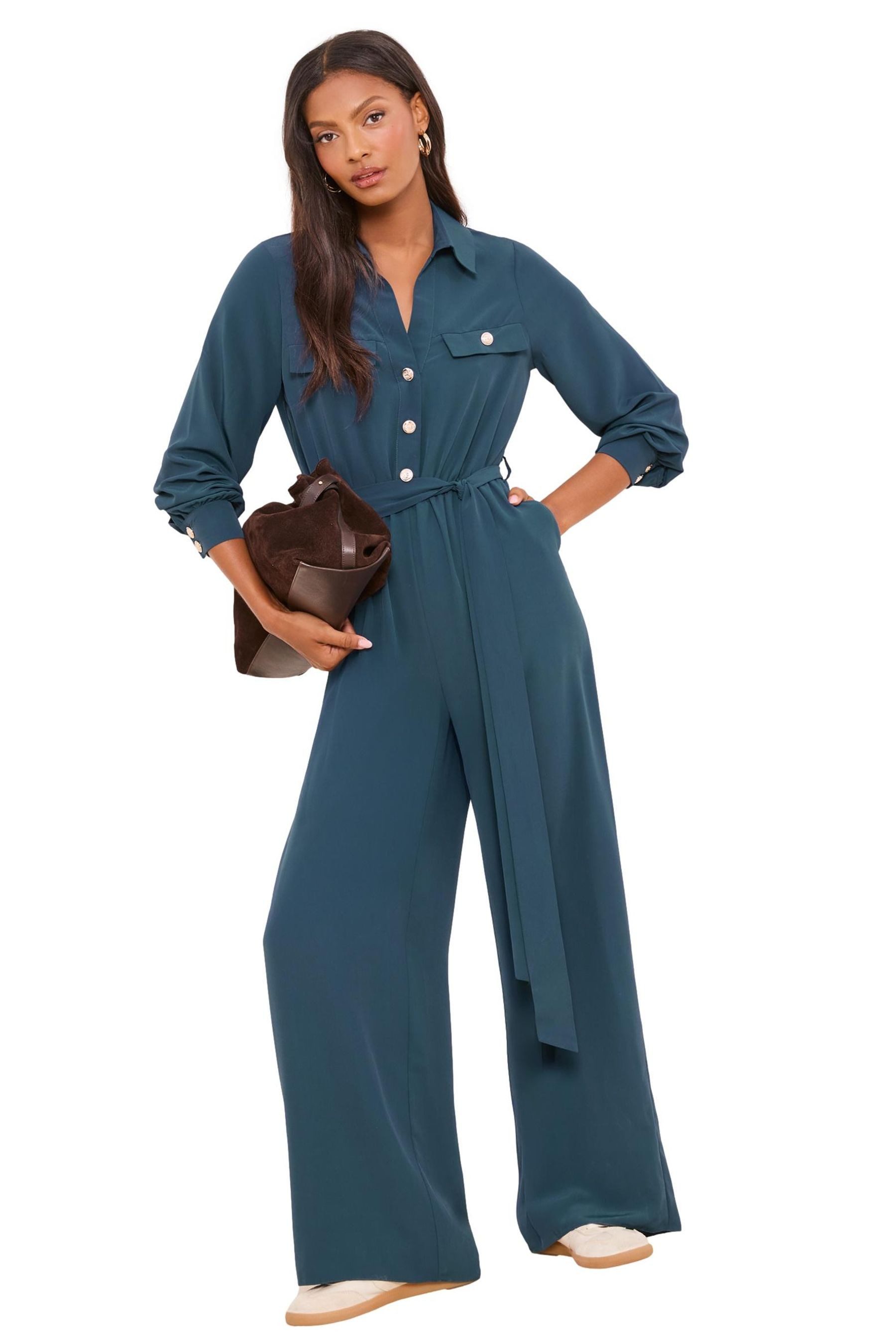 LIPSY Jumpsuit Lipsy Utility-Jumpsuit mit Gürtel, Petite (1-tlg) günstig online kaufen