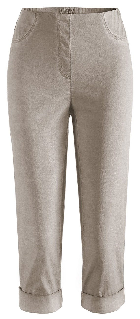 Caprihose Igor-532W, mit hohem elastischem Bund