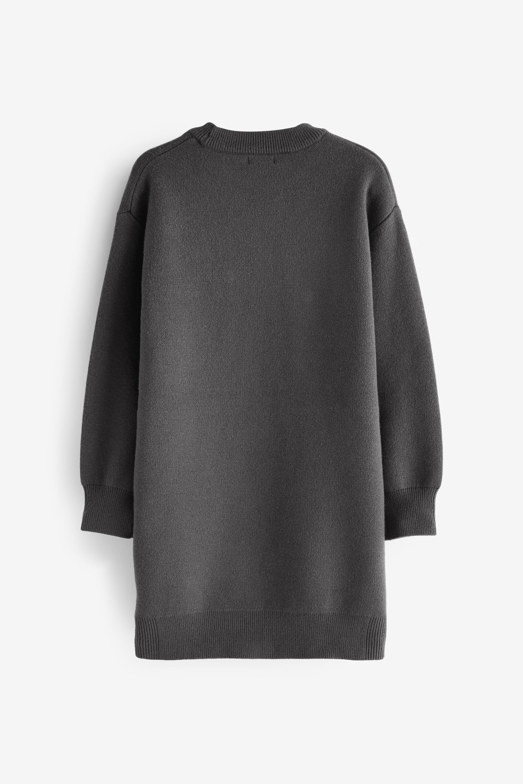 Next Paillettenkleid Pulloverkleid mit Paillettenstern (1-tlg)