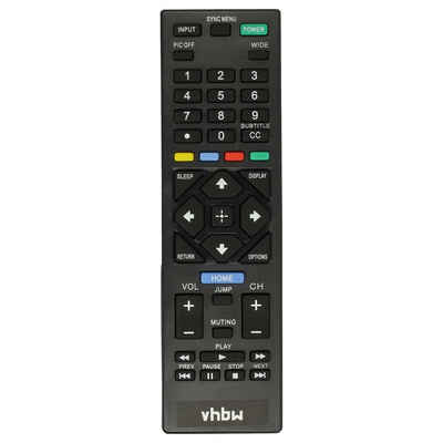 vhbw passend für Sony KDL-46R471A, KDL-48R470B TV, Video Audio & Konsole Fernbedienung