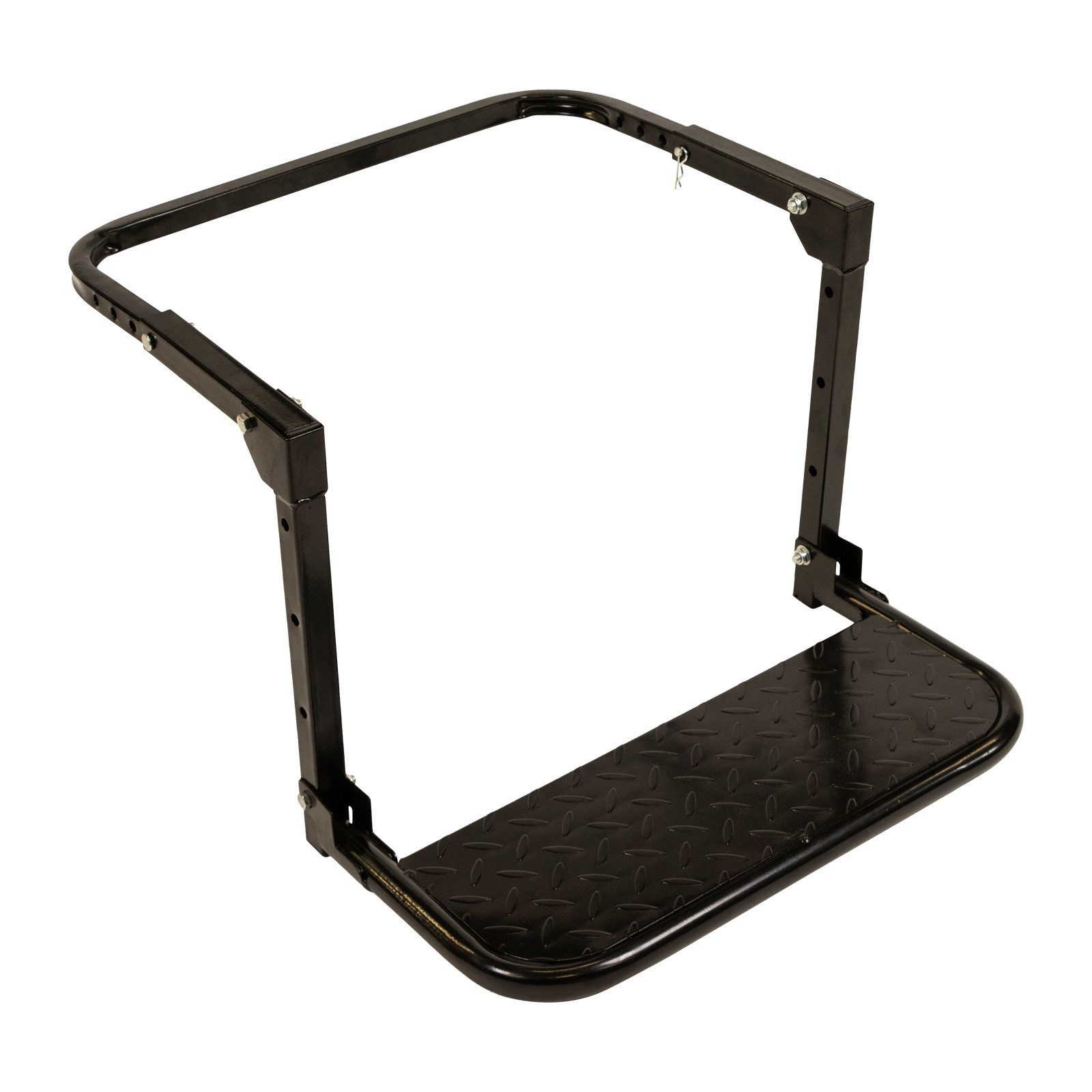 AG Automotive Auffahrrampe Radtritt Trittstufe für 14 bis 20 Zoll Felgen klappbar schwarz (Maße: 550mm x 190mm x 25mm, 1-St., Einfach zu transportieren dank der klappbaren Ausführung), Perfekte Hilfe für z.B. die Dachboxbeladung, Montage von Dachträgern
