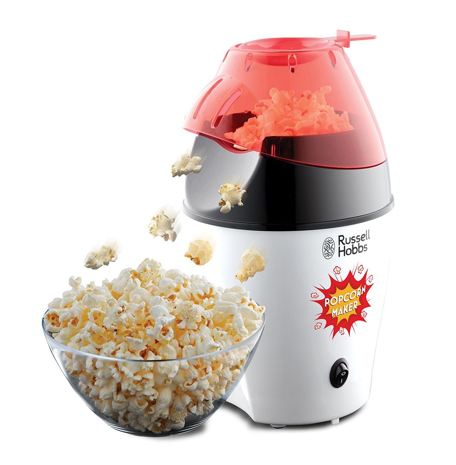 RUSSELL HOBBS Popcornmaschine Fiesta 24630-56 Automat Heissluft ohne Fett 1200W