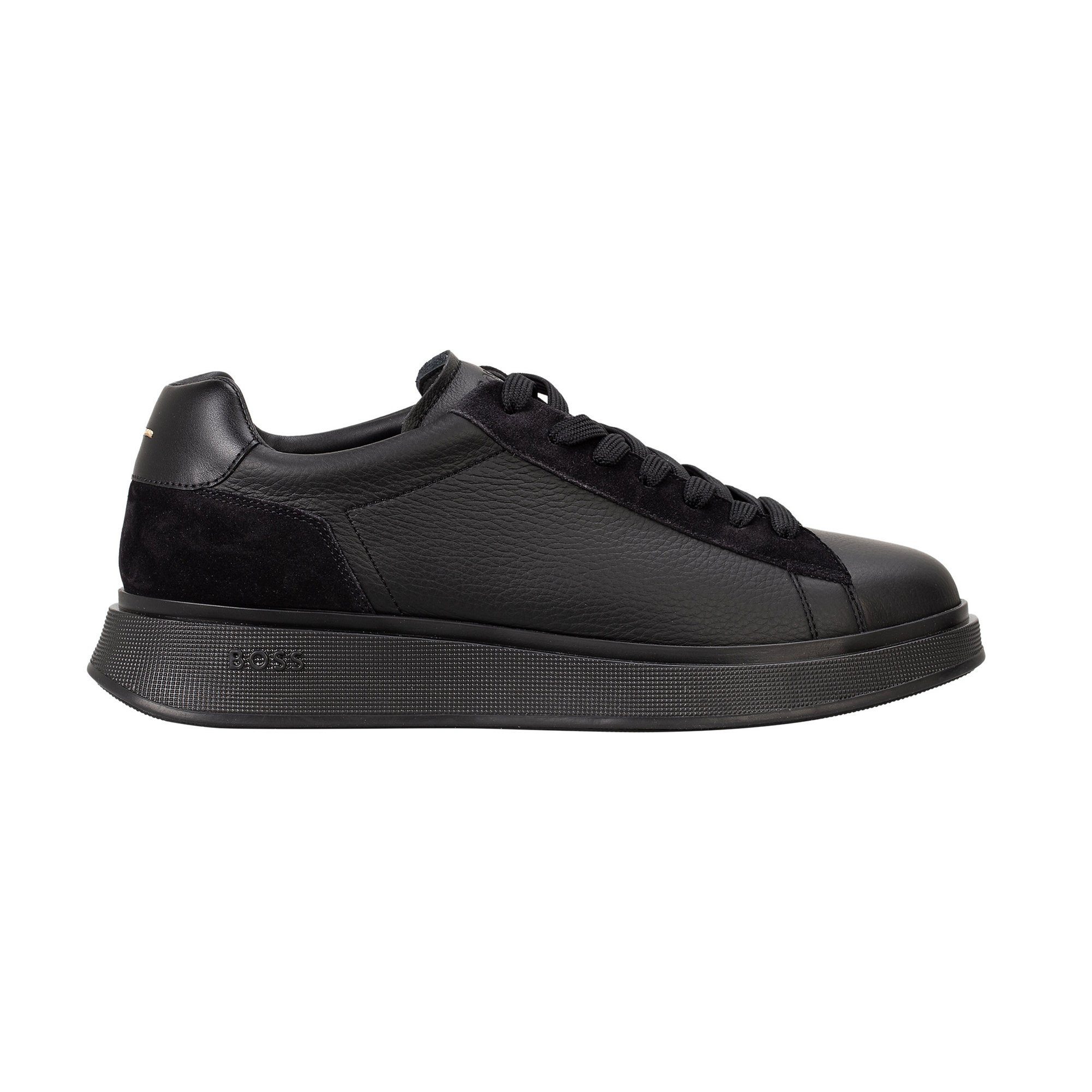 BOSS Herren Sneaker Leder Bulton Runn sdgrlt Sneaker günstig online kaufen