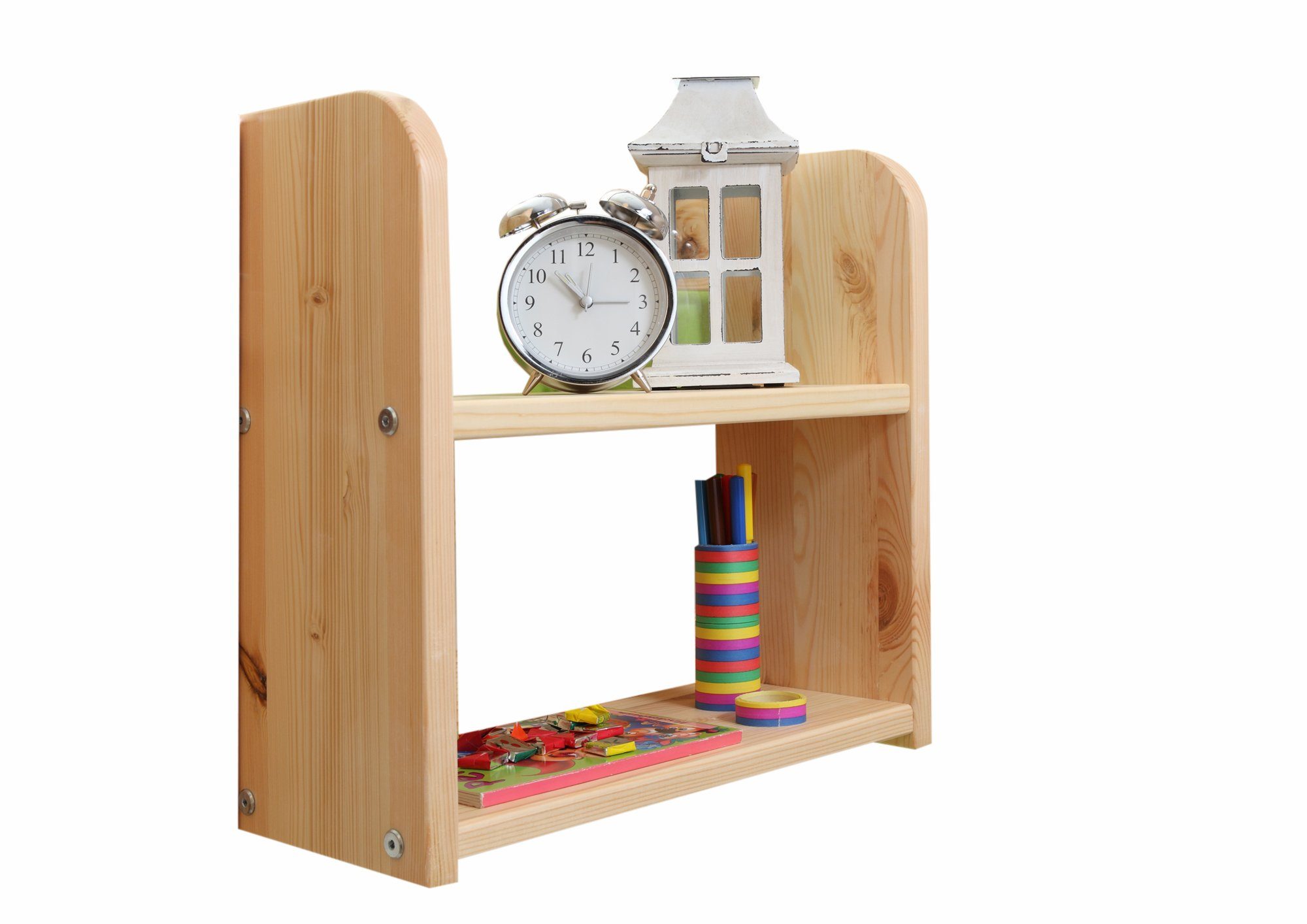 Ticaa Standregal Einhängeregal Hochbett Etagenbett Kiefer Natur, Einhängeha günstig online kaufen