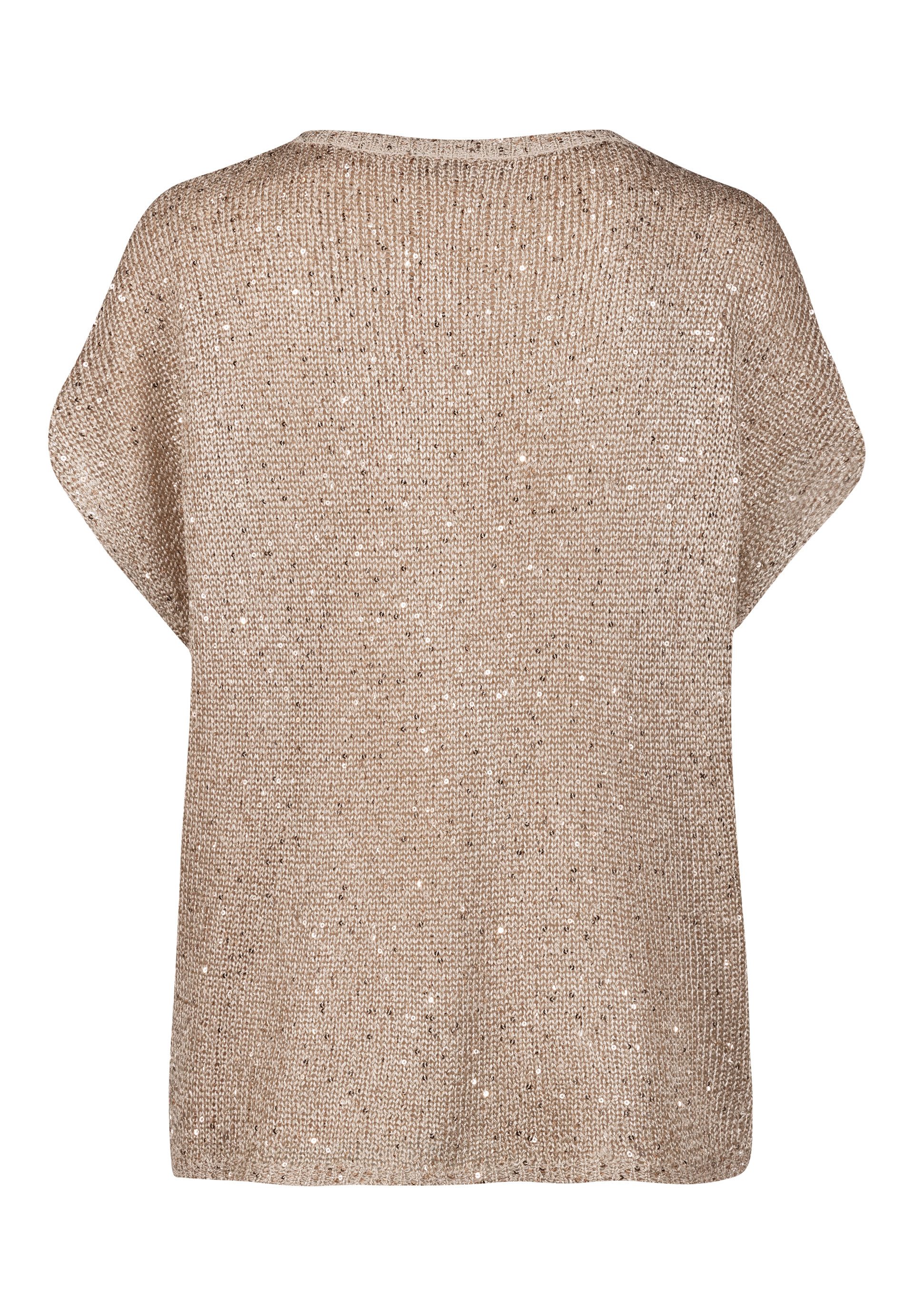TUZZI Strickpullover mit Glanzeffekt