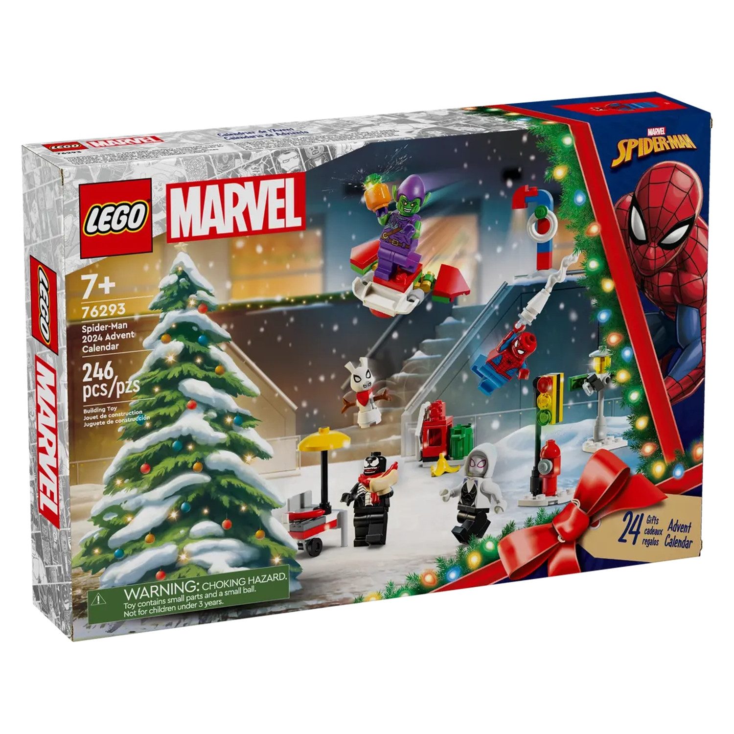 LEGO® 76293 Spider-Man Adventskalender 2024 Konstruktionsspielsteine günstig online kaufen