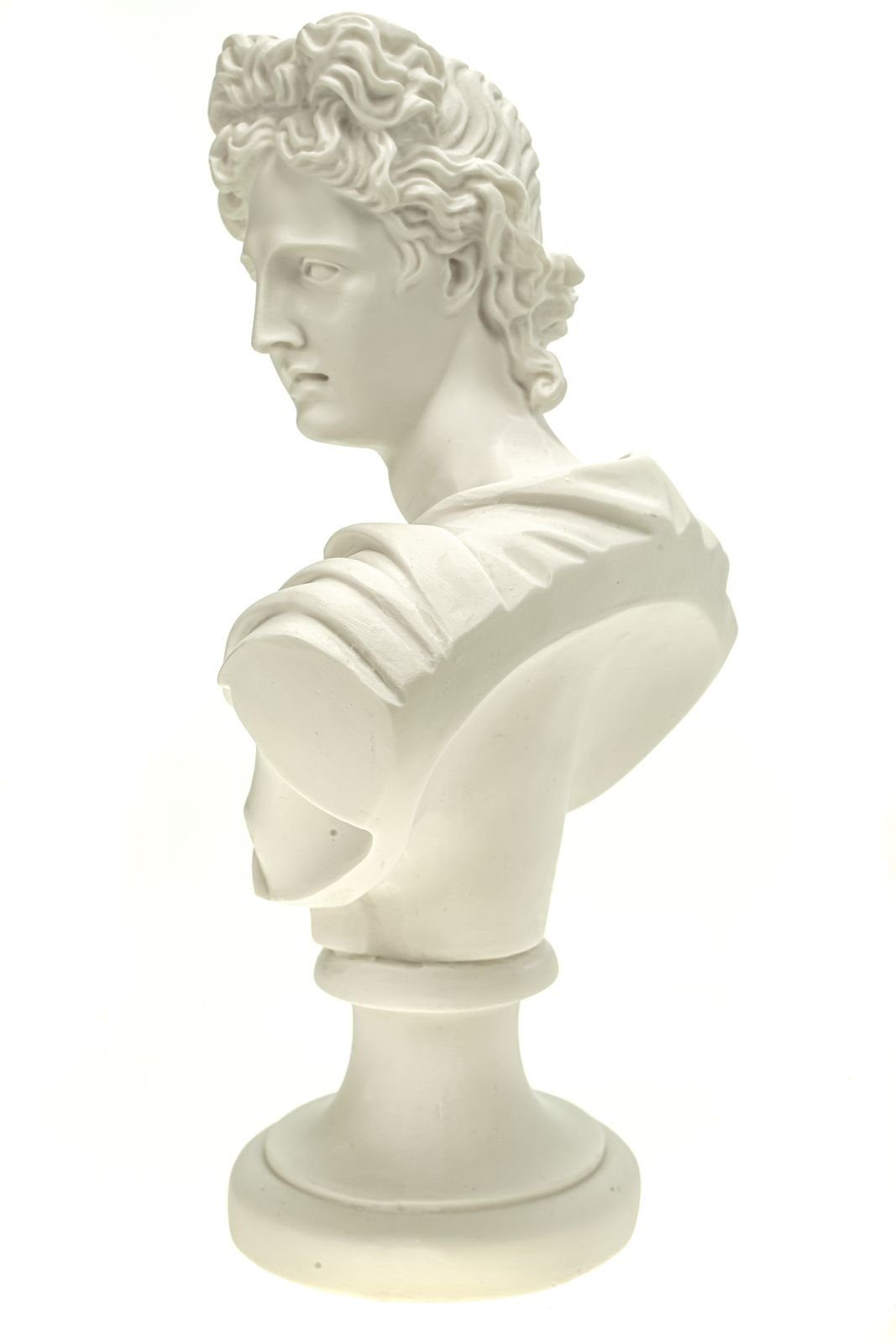 Kremers Schatzkiste Apollon des Alabaster Büste Dekofigur Figur