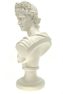 Kremers Schatzkiste Dekofigur Dekofigur Alabaster Büste des Apollon Figur