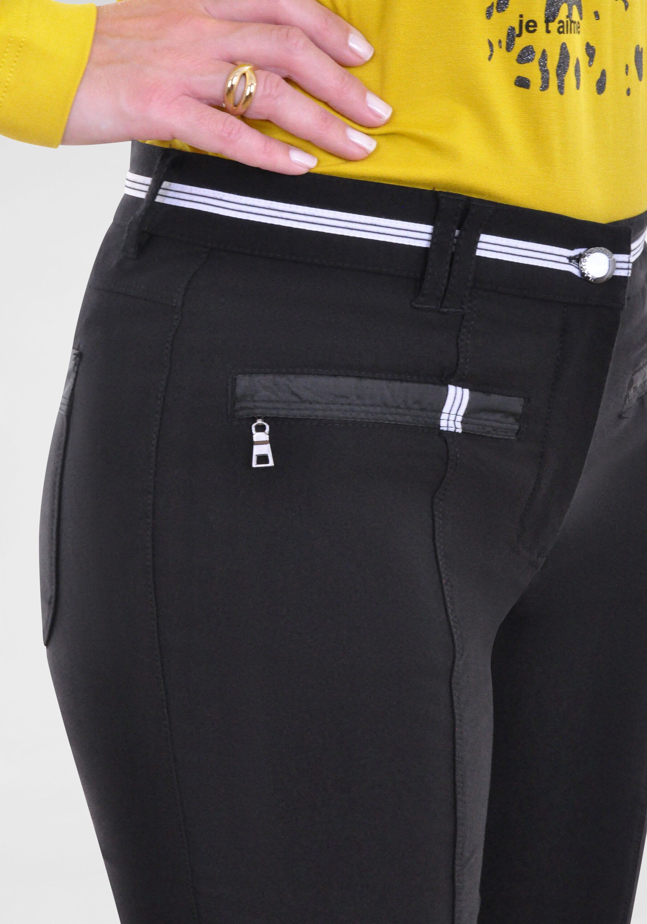NAVIGAZIONE Stoffhose mit angerauter Innenseite – Bild 4 von 5