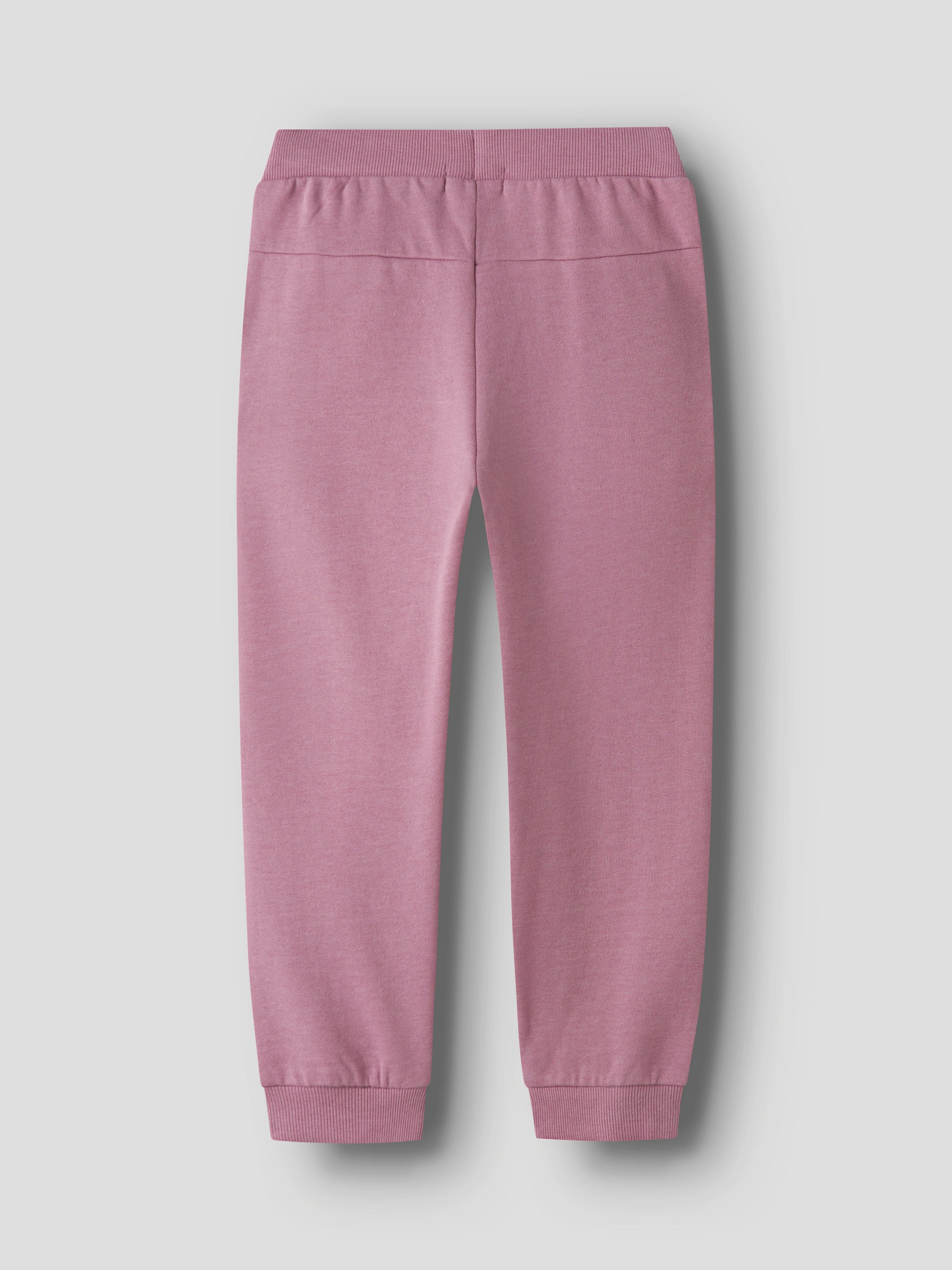Name It Sweathose NMFVIMA SWE PANT BRU NOOS mit süßem Rüschendetail