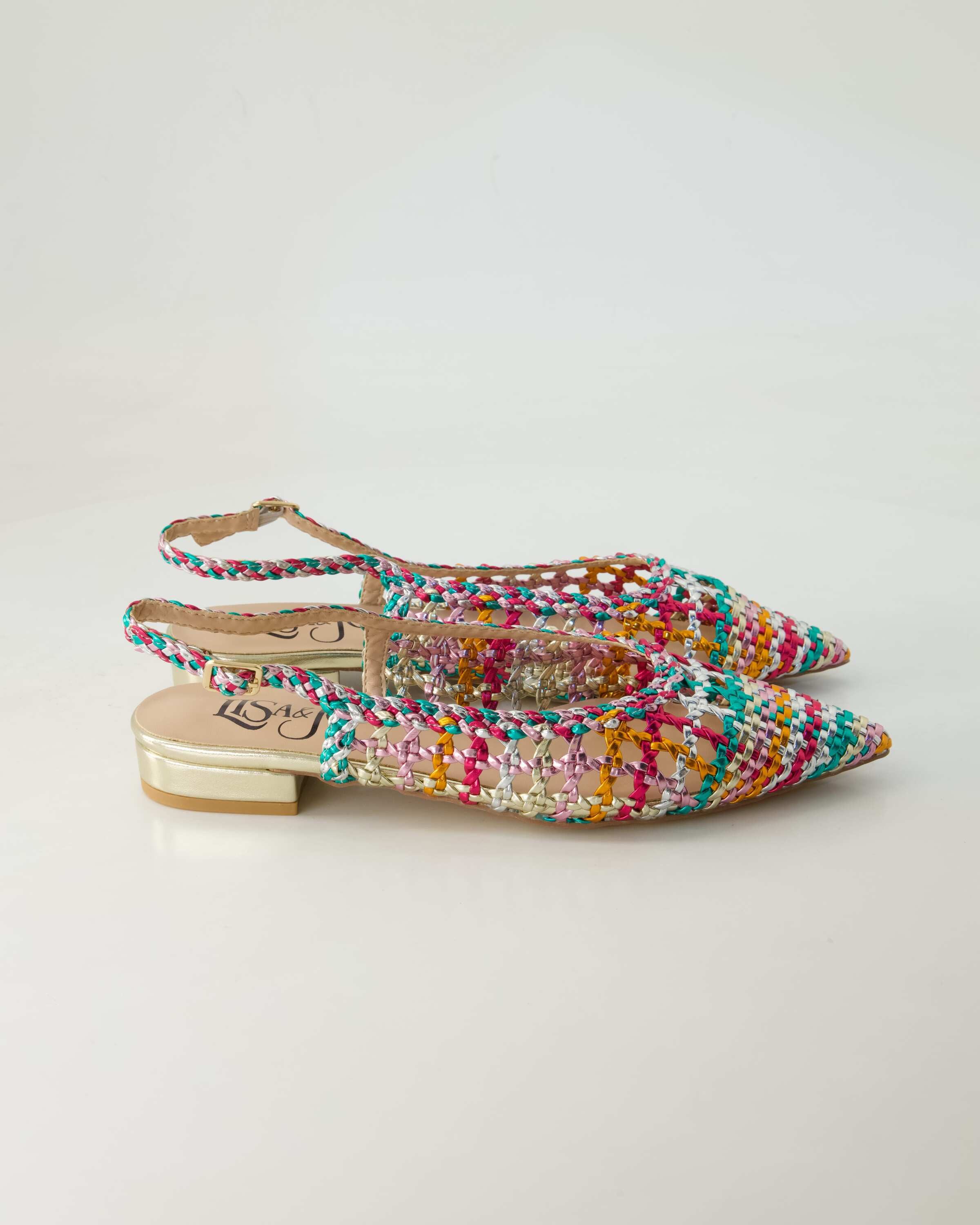 Lisa & Jo 2615175 Slingpumps Obermaterial: Sonstiges Material