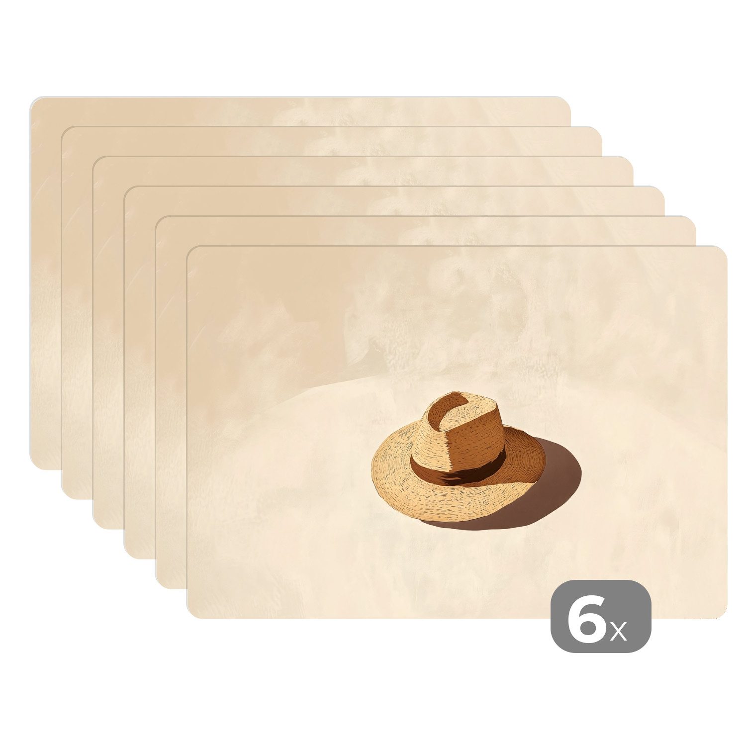 MuchoWow Platzset Hut - Minimalistisch - günstig online kaufen