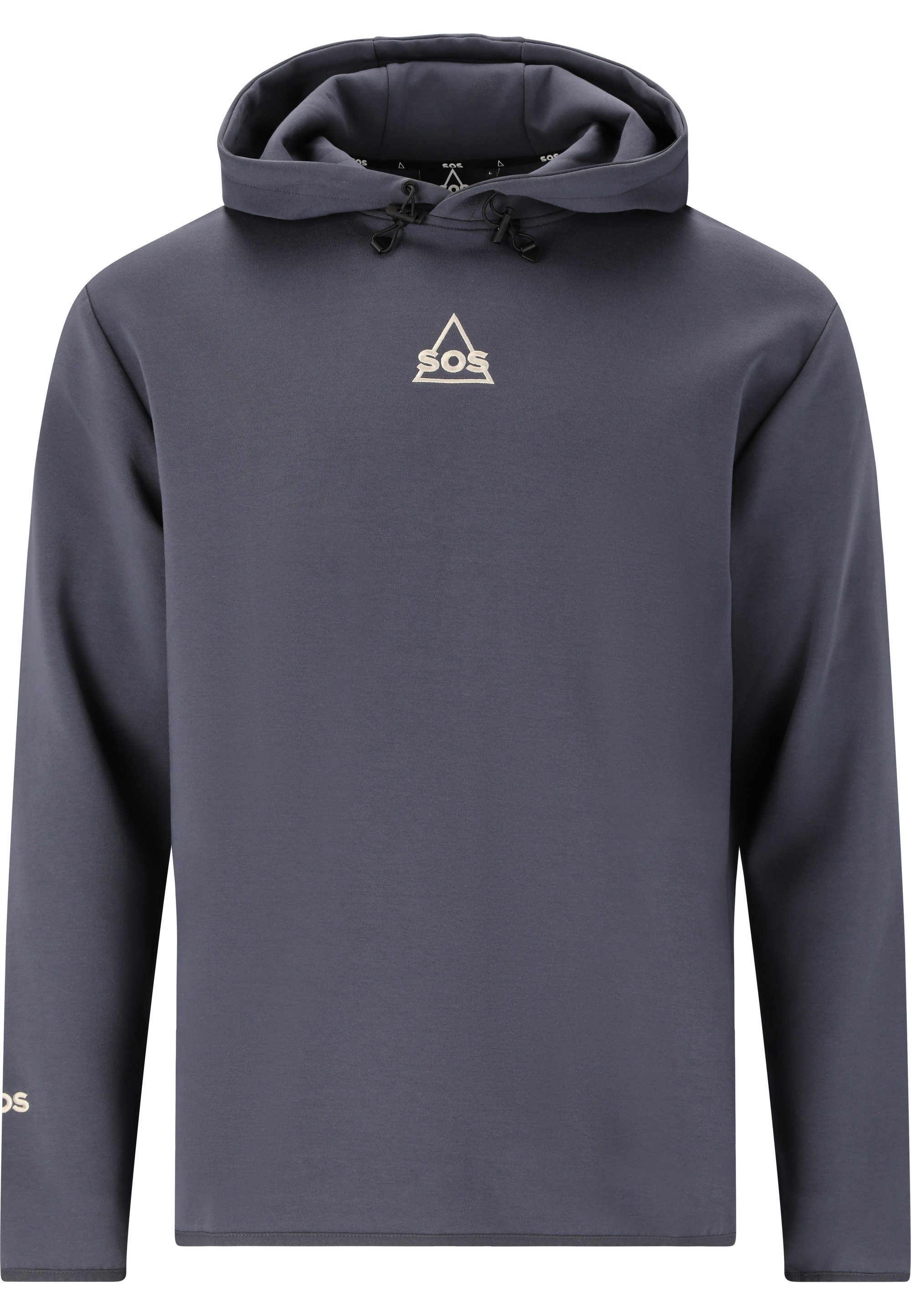 SOS Sweatshirt Vail mit Kapuze und weicher Baumwoll-Qualität