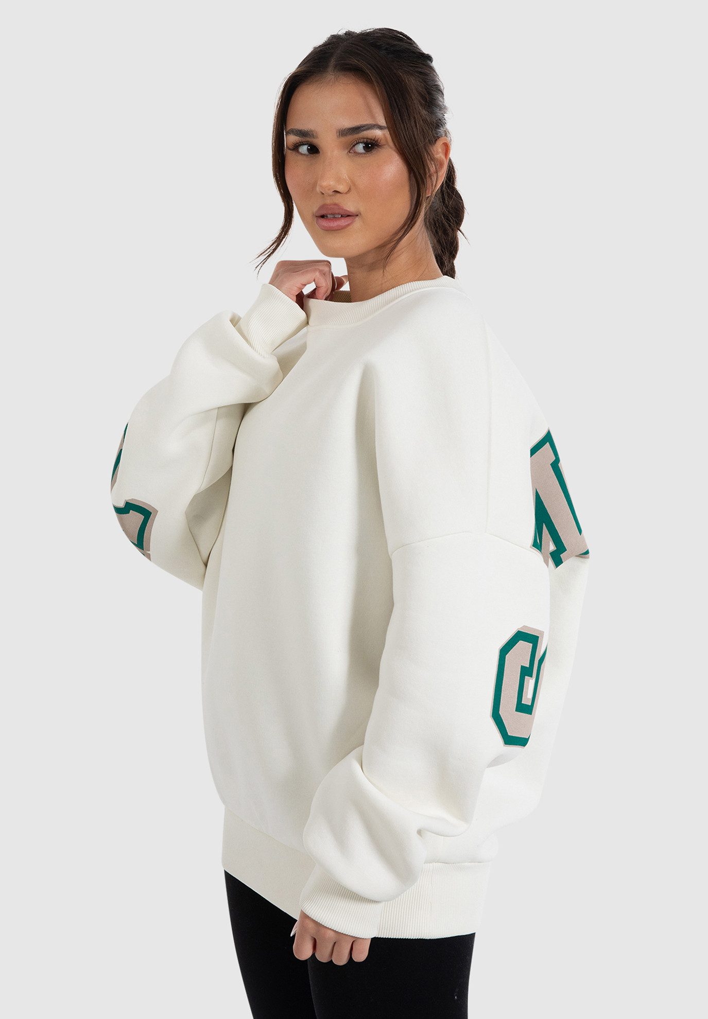 Smilodox Sweatshirt Brail, Oversize Langarmshirt mit günstig online kaufen