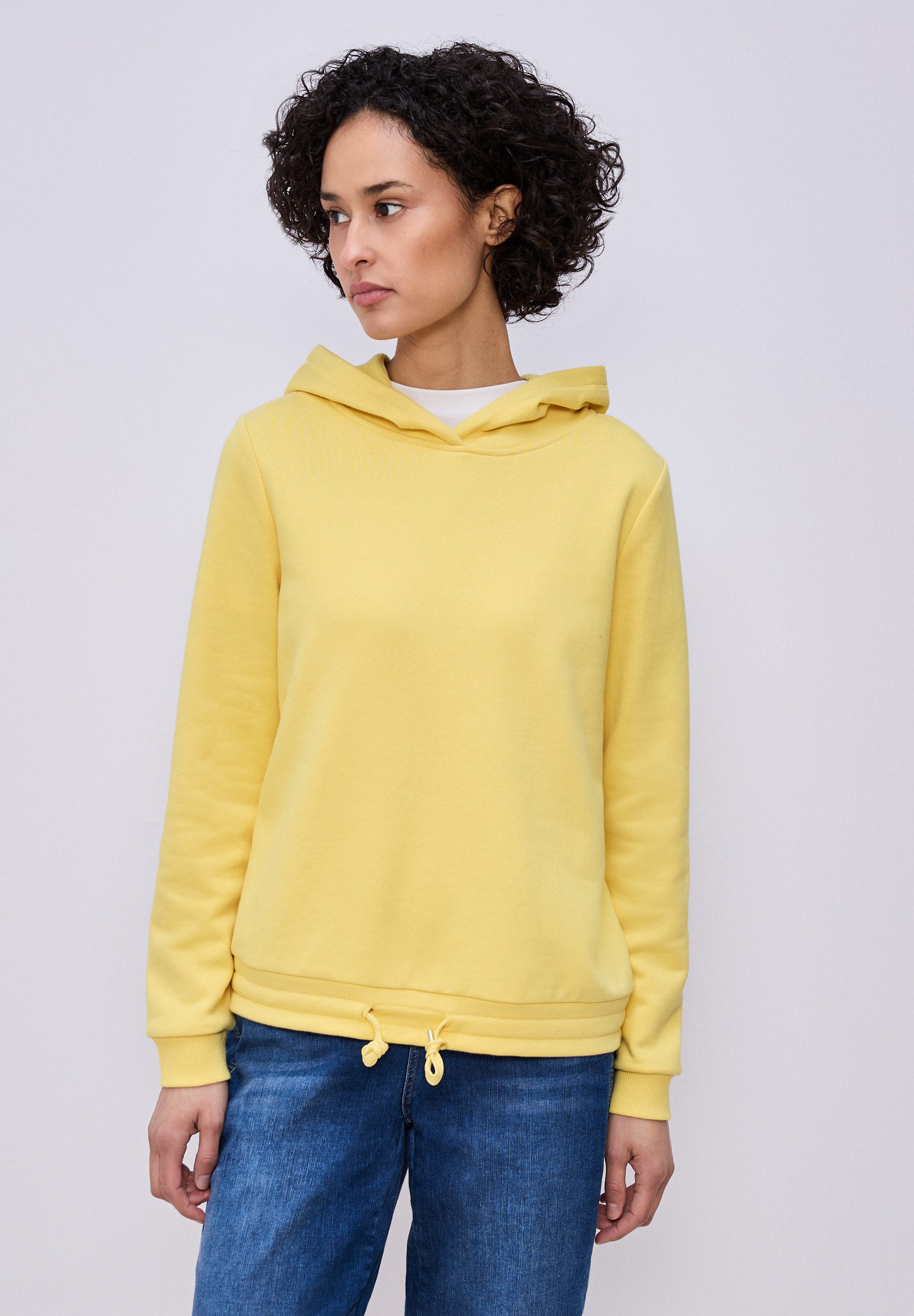 STREET ONE Sweatshirt in Unifarbe