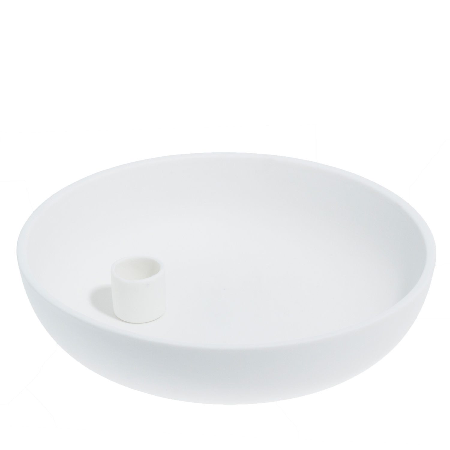 Storefactory Scandinavia Kerzenständer Kerzenhalter LIDATORP XL weiß, Ø 26x günstig online kaufen