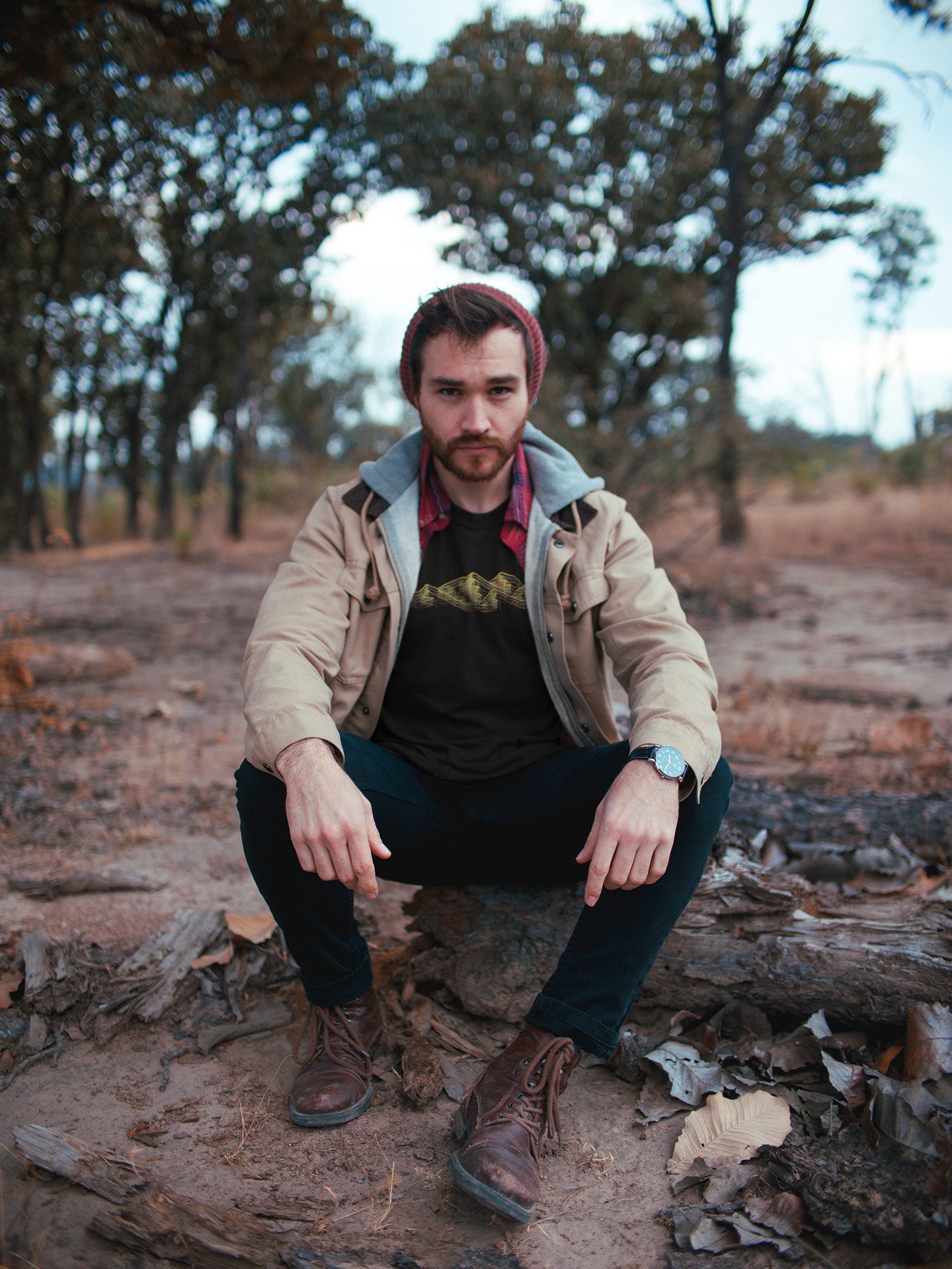 Baddery Print-Shirt Wander Shirt: "Alpen" - günstig online kaufen
