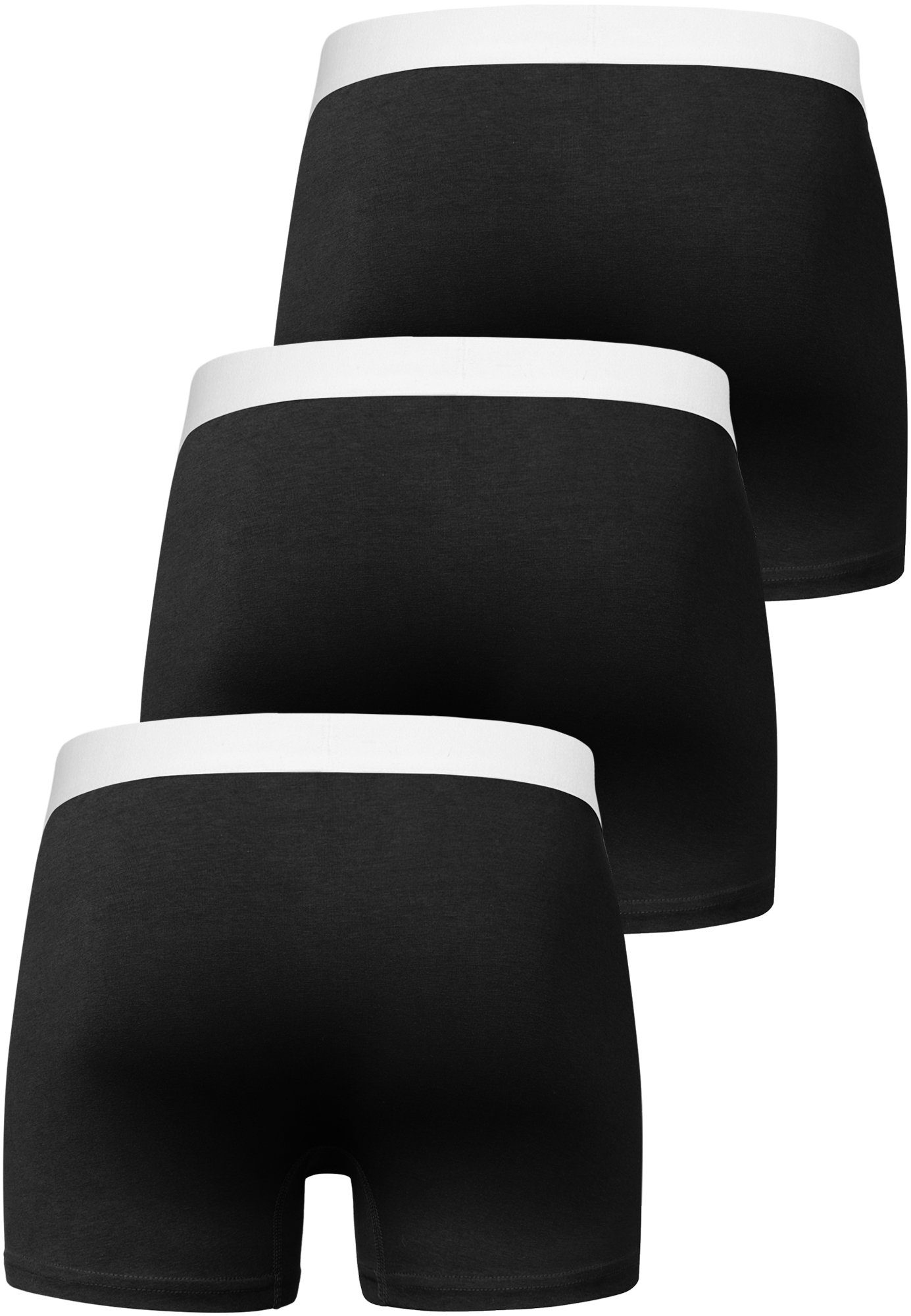 Amaci&Sons Boxershorts BEAU 3er Pack Boxershorts (3er-Pack) Herren Baumwolle Männer Unterhose Unterwäsche