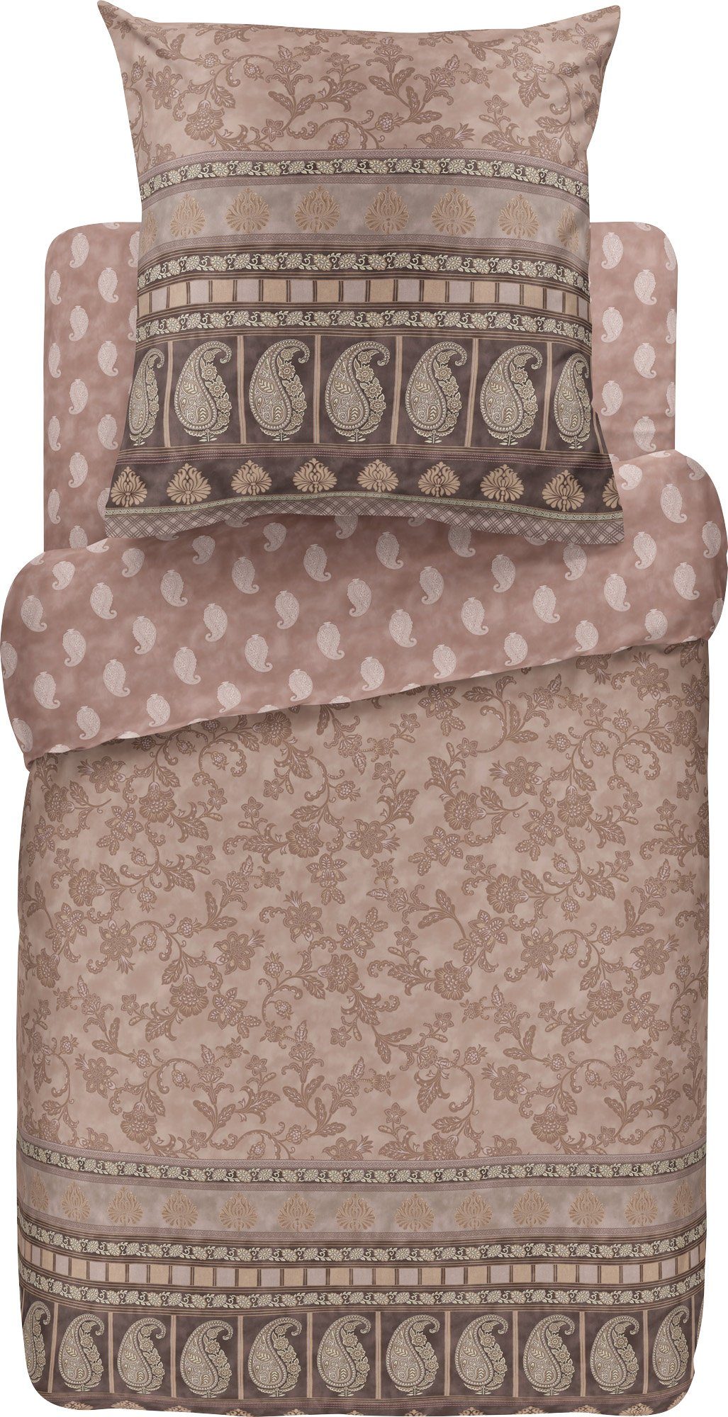 Bassetti Постельное белье Wendebettwäsche "Mantova", Mako-Satin, Paisley