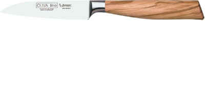 Burgvogel Universalküchenmesser Küchenmesser, Klinge 9 cm, Griff aus Olivenholz