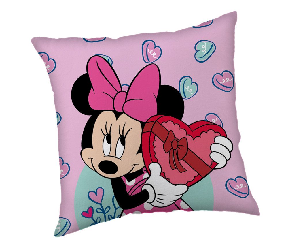 Disney Minnie Mouse Kissenbezug Disney Minnie Kissenbezug Maße ca. 40 x 40 cm, (1 Stück)