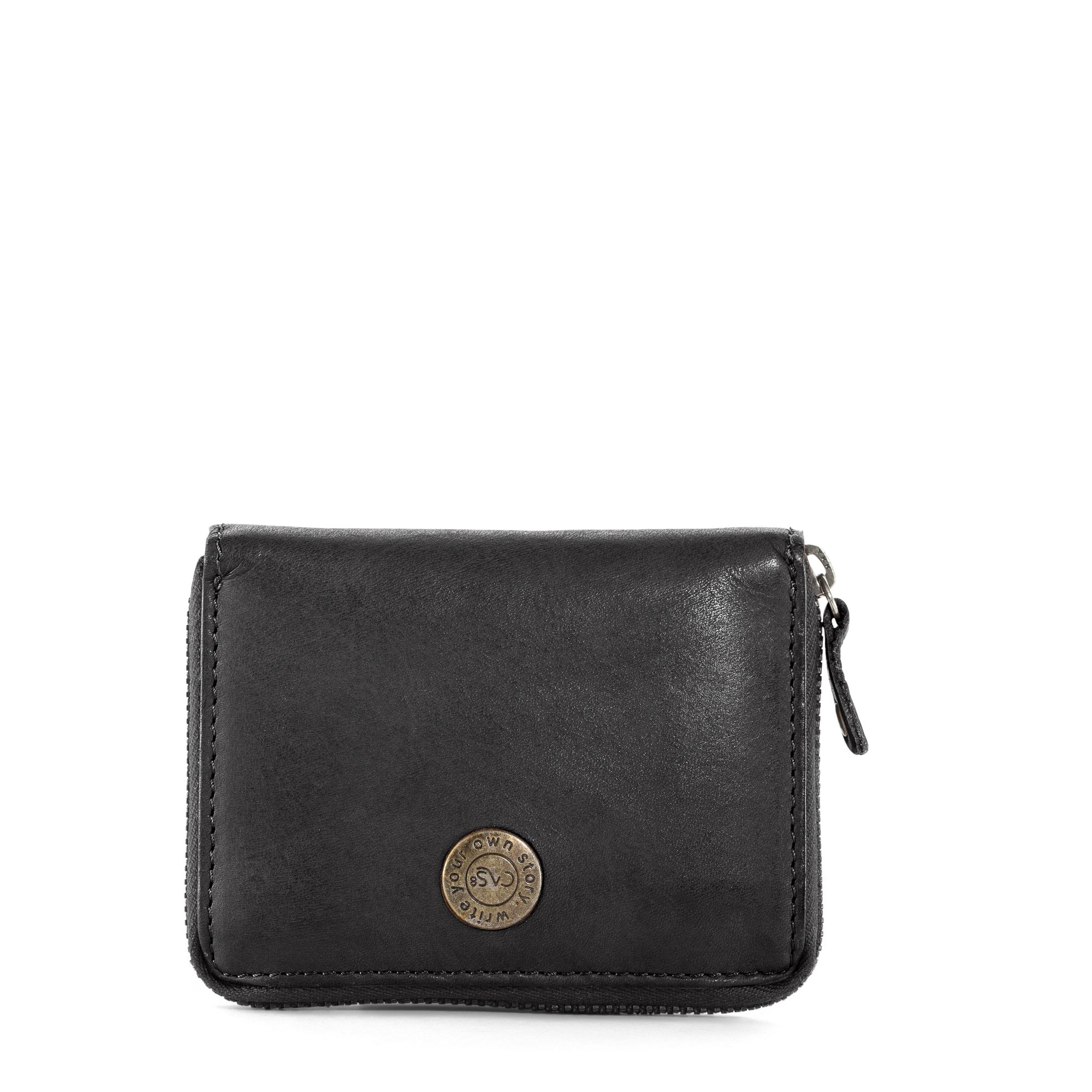 Cas8 Geldbörse Damen - Leder Portemonnaie, RFID Schutz, Portmonee für den A günstig online kaufen