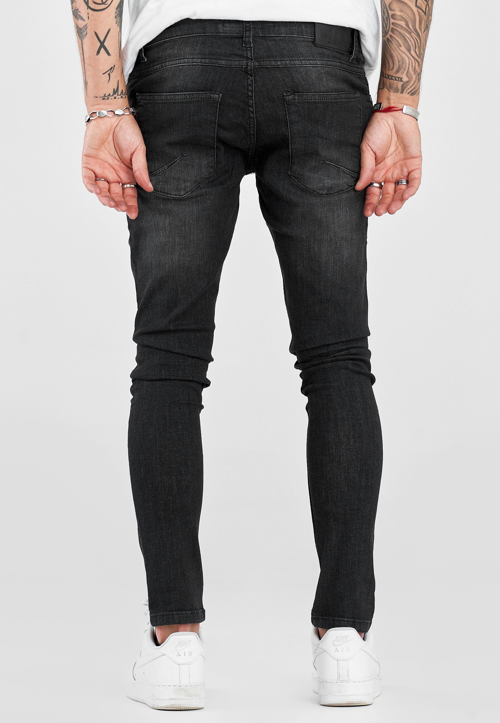 Herren Jeans 2Y Premium Slim-fit-Jeans YAMIEN im 5-Pocket-Stil
