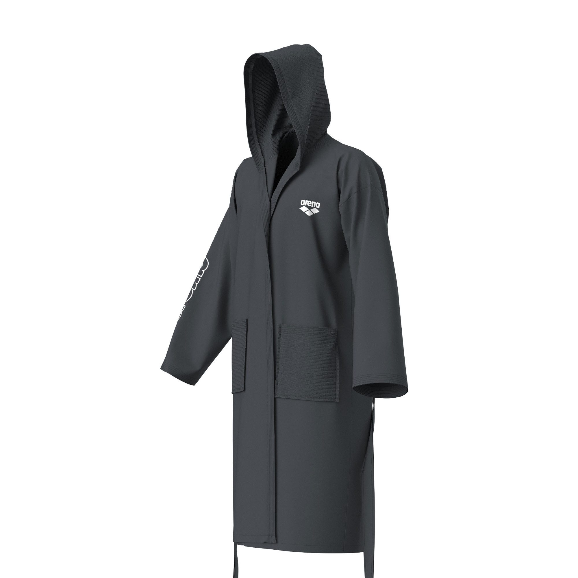 Arena Bademantel Arena Unisex Bademantel Zeal Robe 009032, Standardgröße, Ohne Verschluss