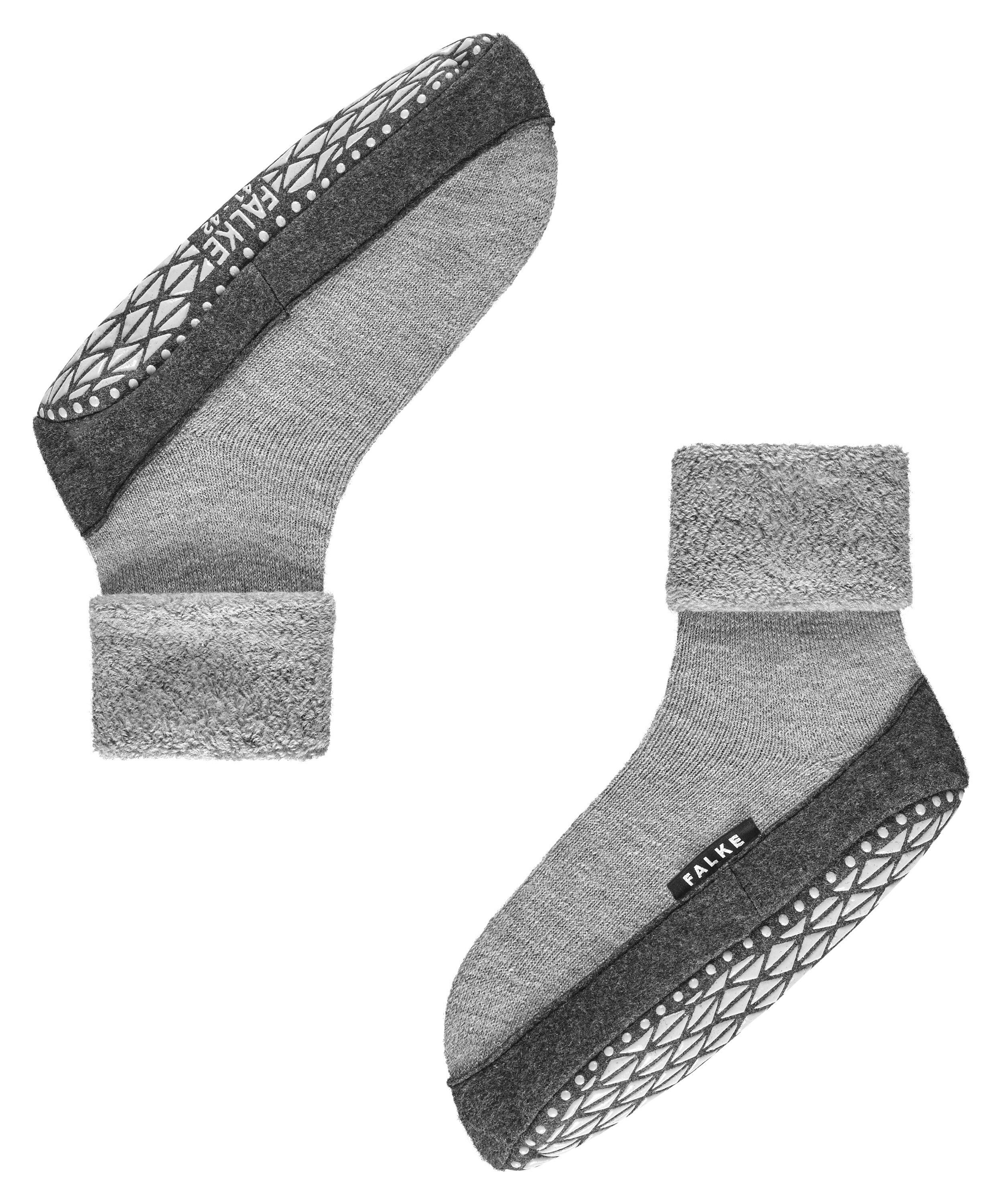 FALKE Socken grey (1-Paar) light Cosyshoe (3400)