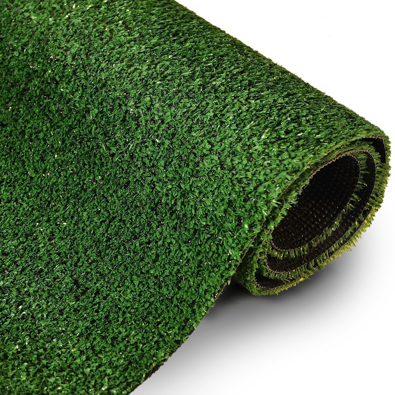 Kunstrasen Premium Spring Grün, Rasenteppich Rasen, vielen casa mm, in Größen, Höhe: 7 pura, Belastbar erhältlich