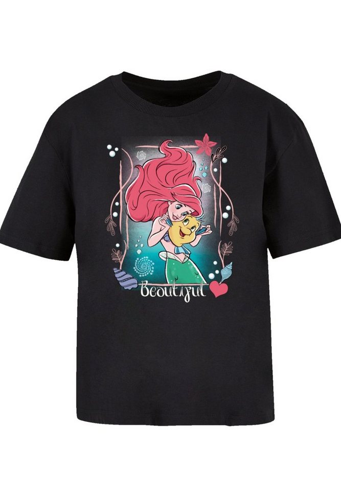 F4NT4STIC T-Shirt Disney Prinzessin Arielle die Meerjungfrau Premium  Qualität, Komfortabel und vielseitig kombinierbar