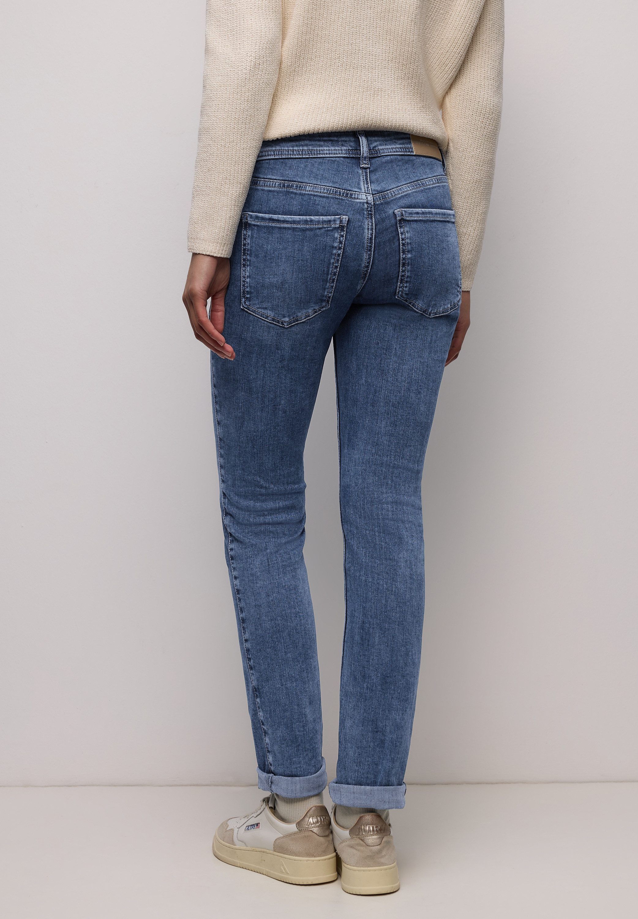 STREET ONE Slim-fit-Jeans 5-Pocket-Style