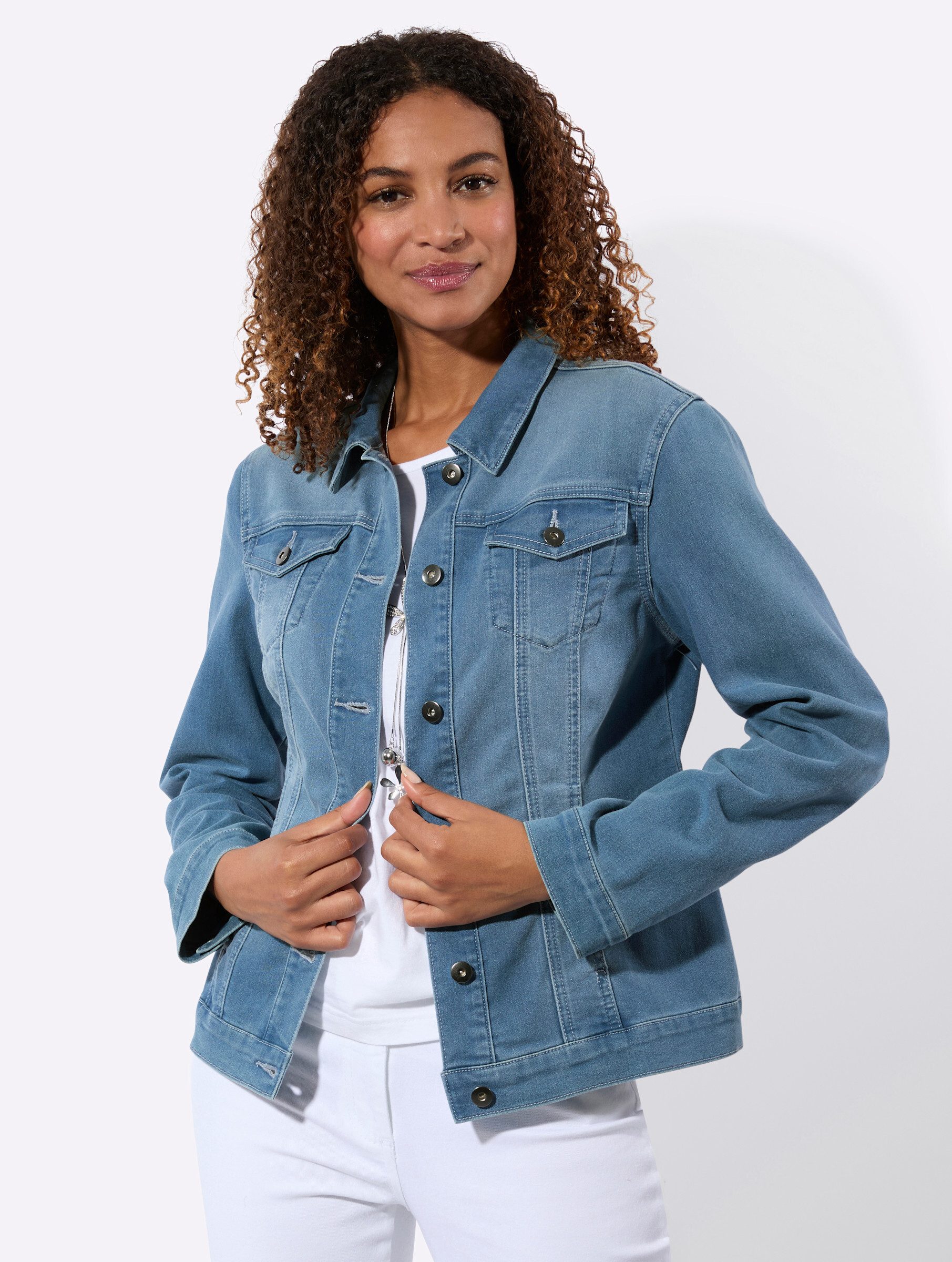 Witt Allwetterjacke Jeans-Jacke Langarm günstig online kaufen