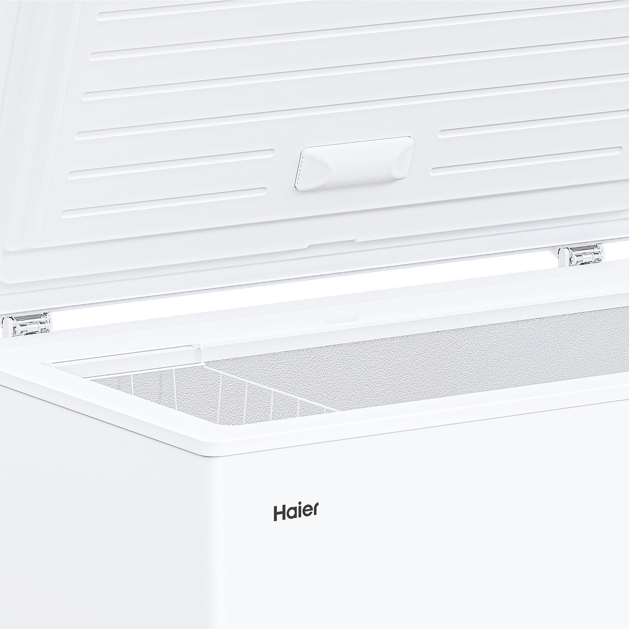 Haier Gefriertruhe HCE200D, 91.5 cm breit, 196 l, 1 Metallkorb, LED Beleuchtung, Temperaturanzeige, Tauwasserablauf