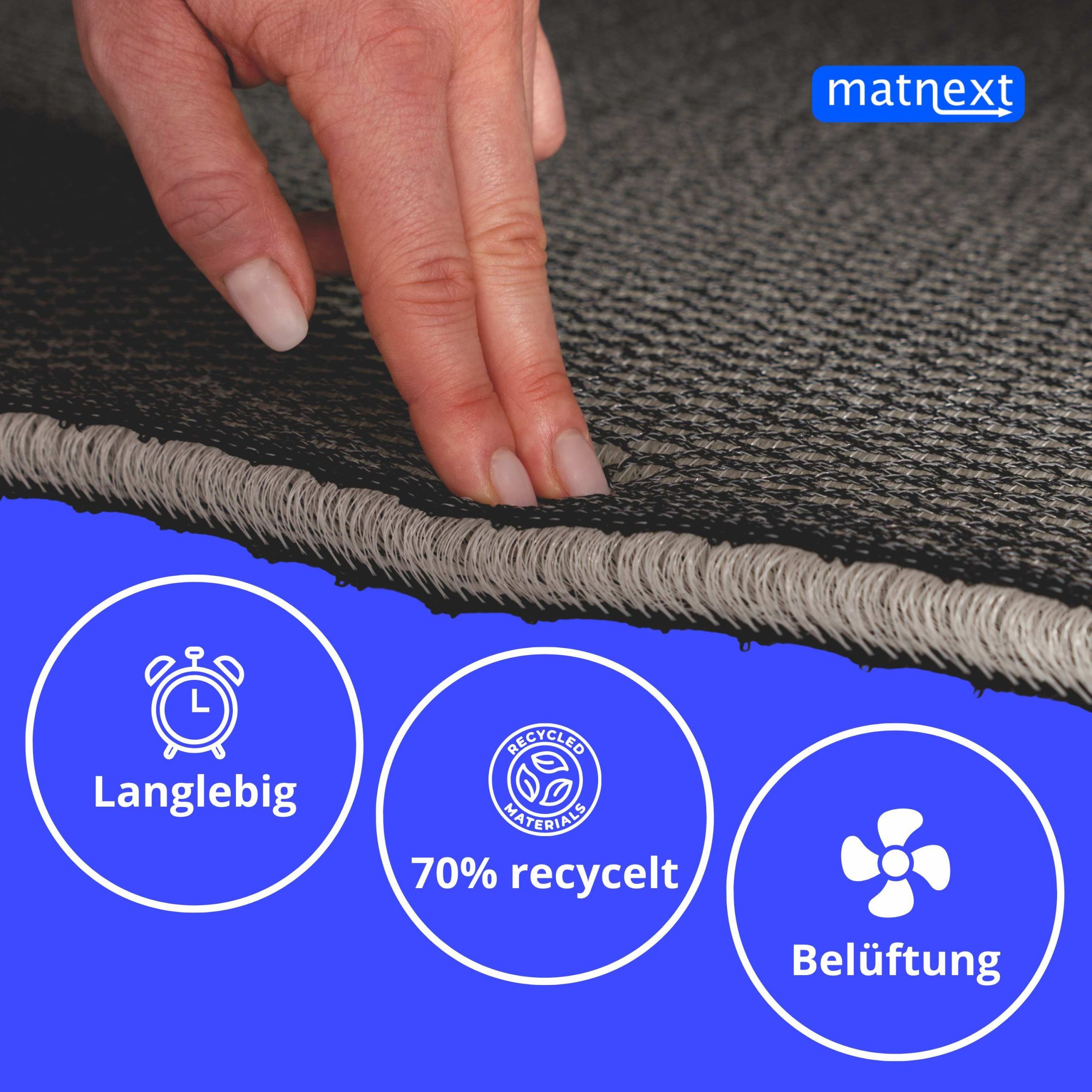 Matratzenschoner Matnext Airflow Balance 15mm 3D Mesh– Atmungsaktive Matrat günstig online kaufen