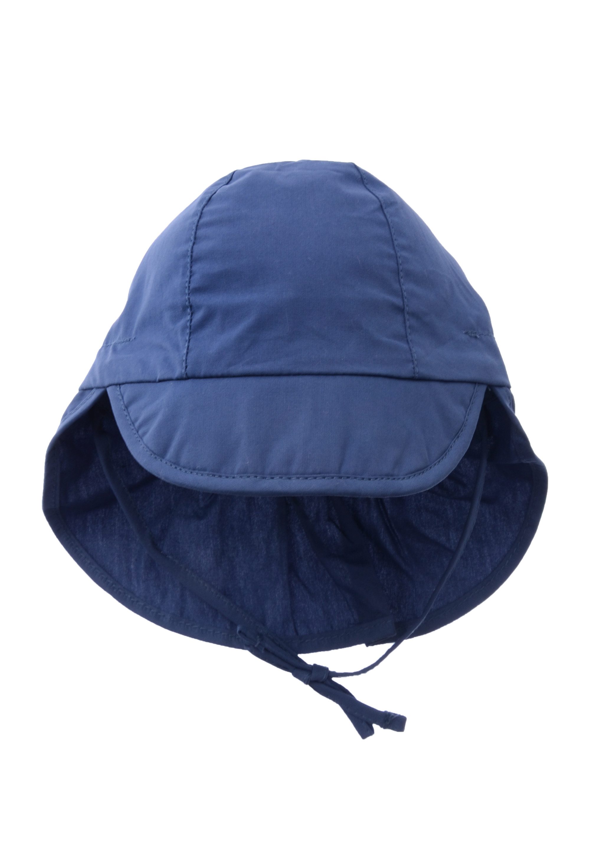 Liliput Strickmütze marine mit praktischem Nackenschutz