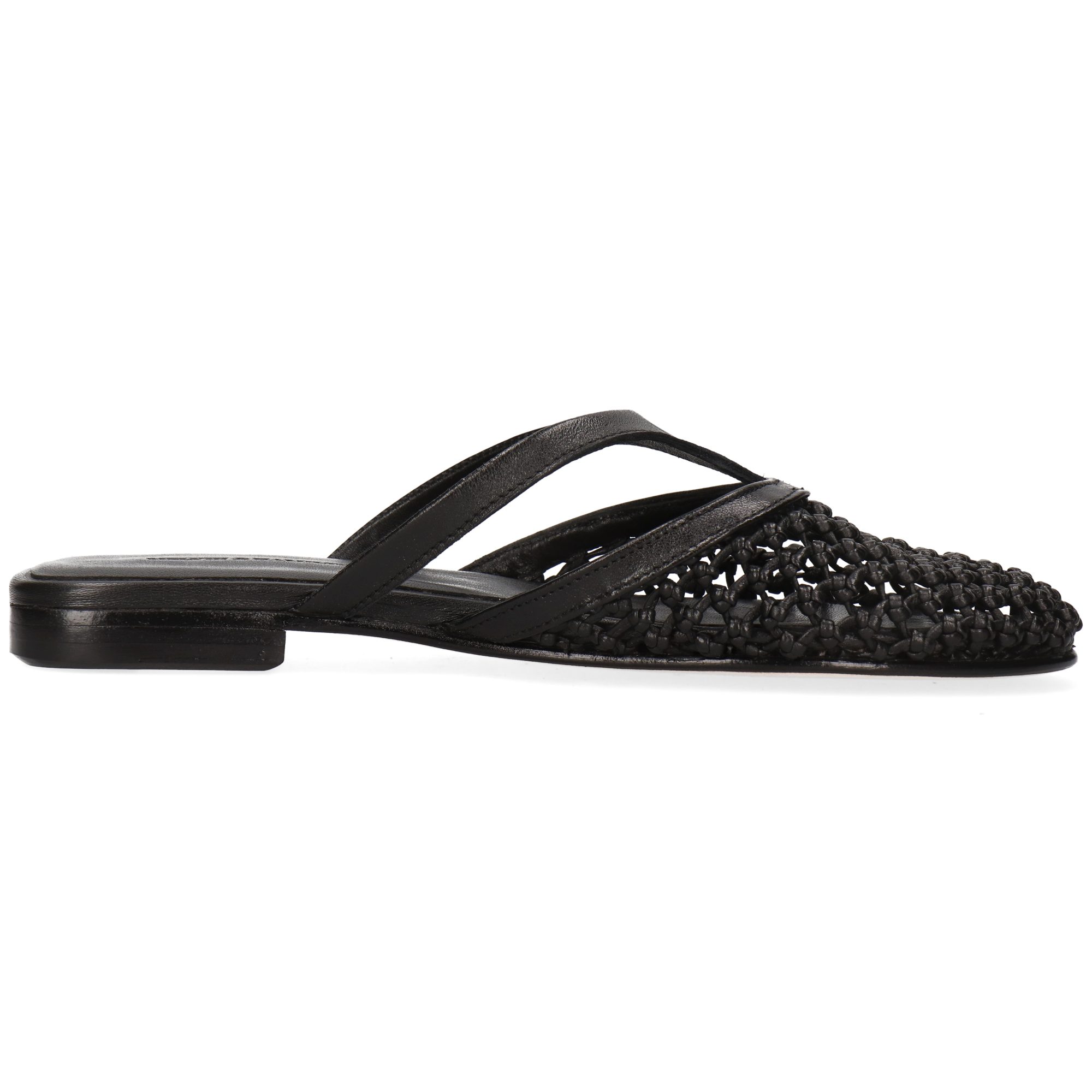 Melvin & Hamilton Alivia 5 Leder-Pantoletten für Damen Pantolette Flache Absätze, Echtes Leder