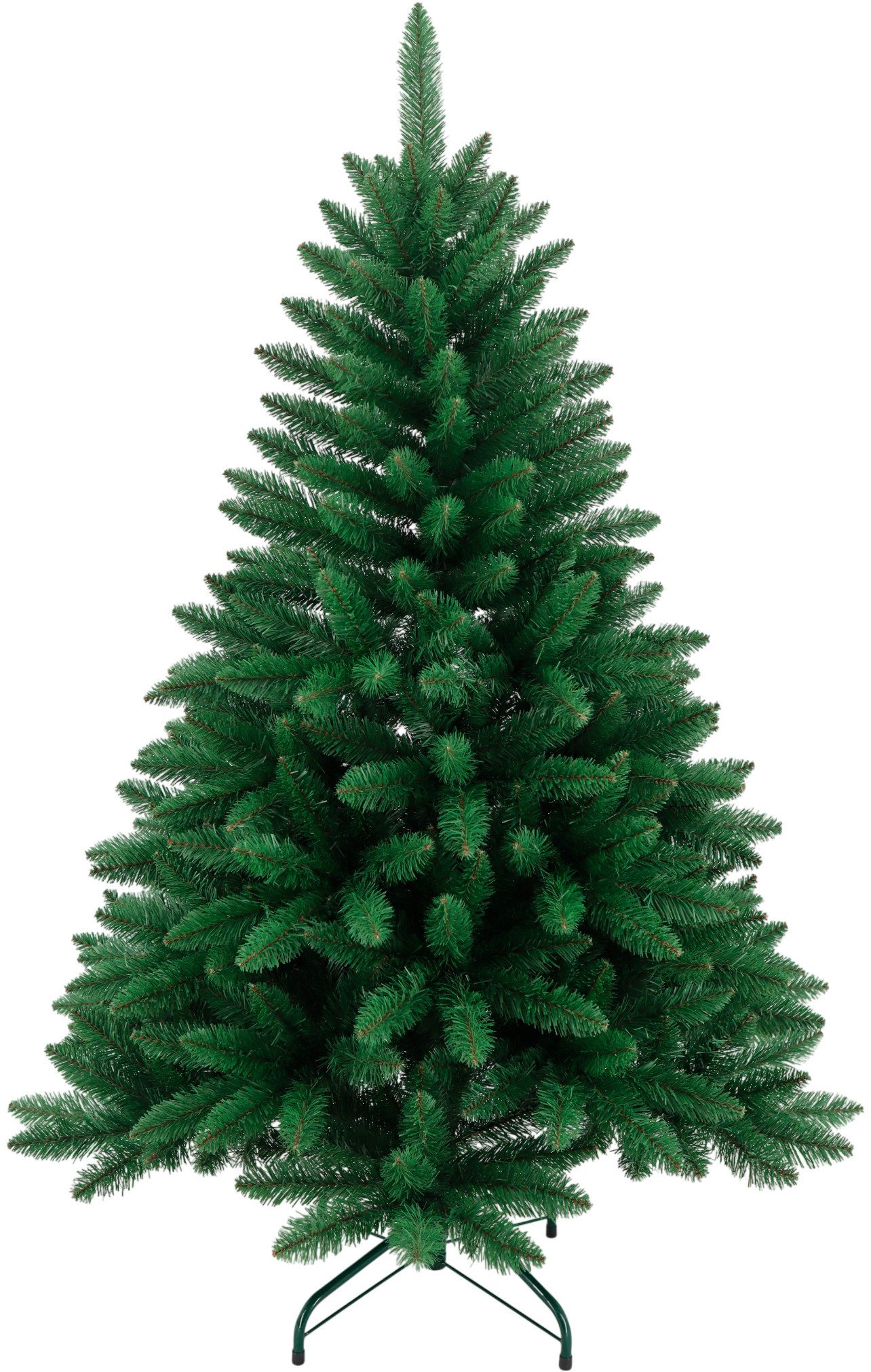 OTTO home Künstlicher Weihnachtsbaum grün oder mit dezenter Schneedekoration an den Tannenspitzen, Nordmanntanne, Weihnachtsdeko in 3 …